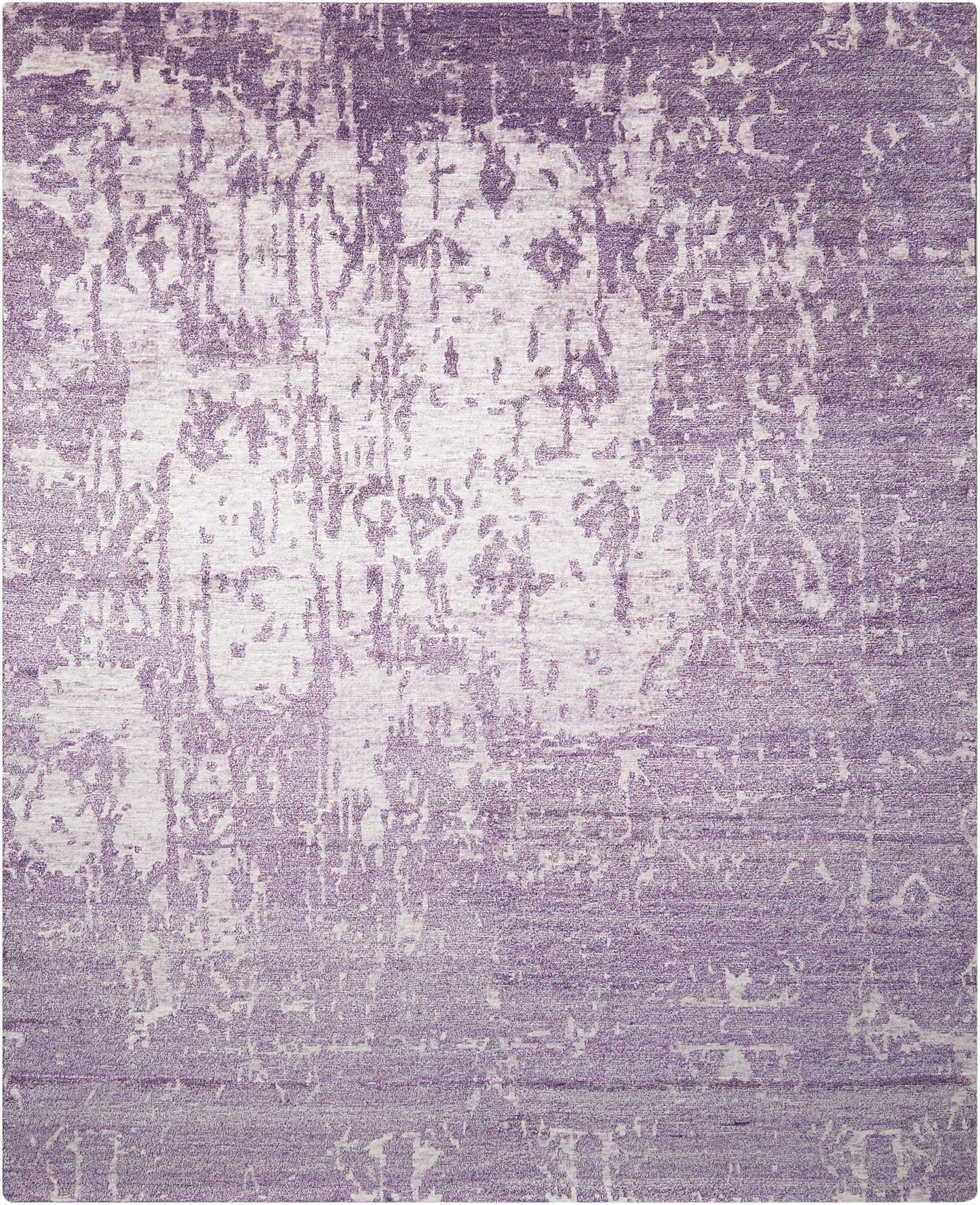 Nourison Home Silk Shadows SHA10 Amethyst  Transitional Knotted Rug