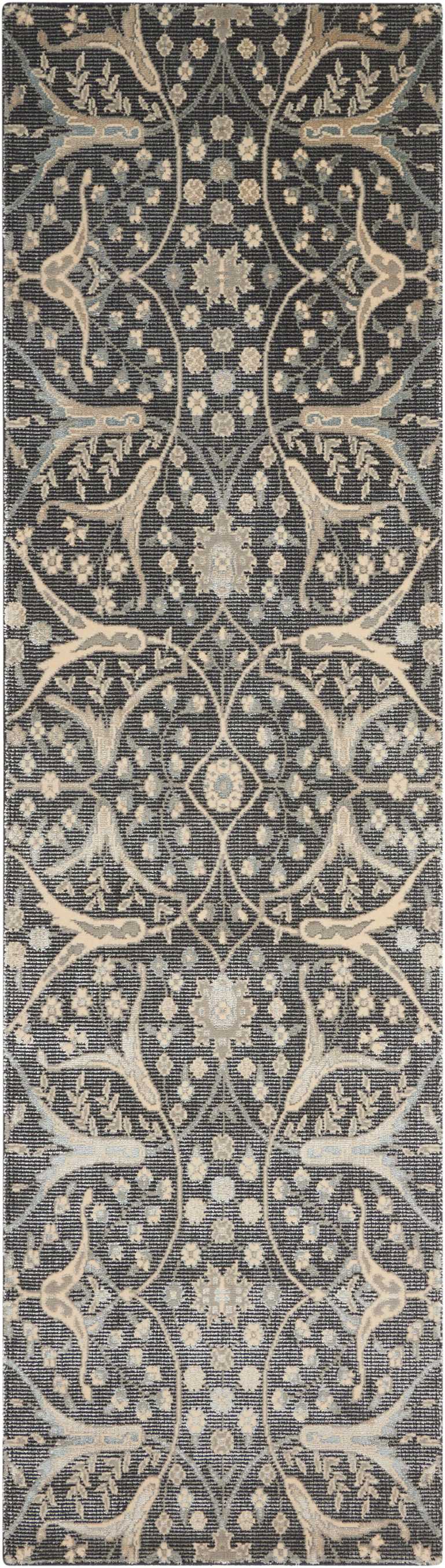 Nourison Home Luminance LUM08 Graphite Transitional Loom Rug