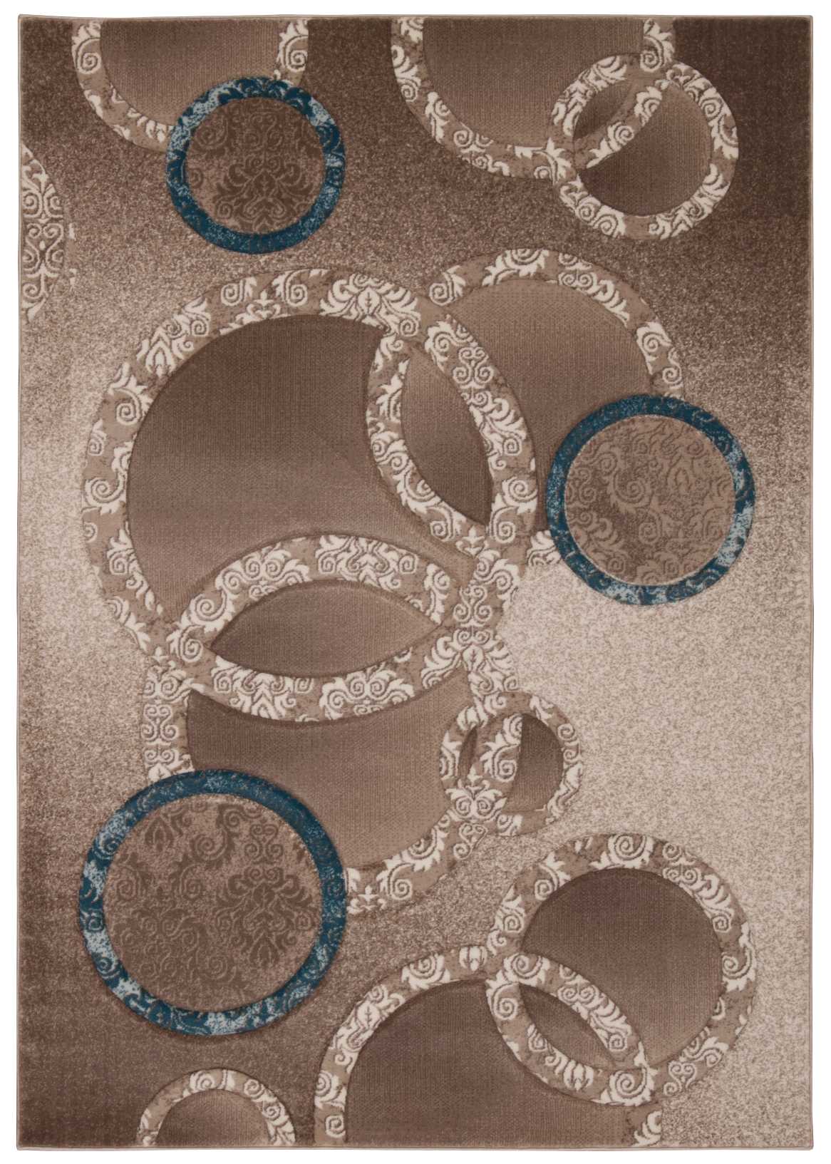 Nourison Home Soho SOH02 Mocha  Contemporary Machinemade Rug