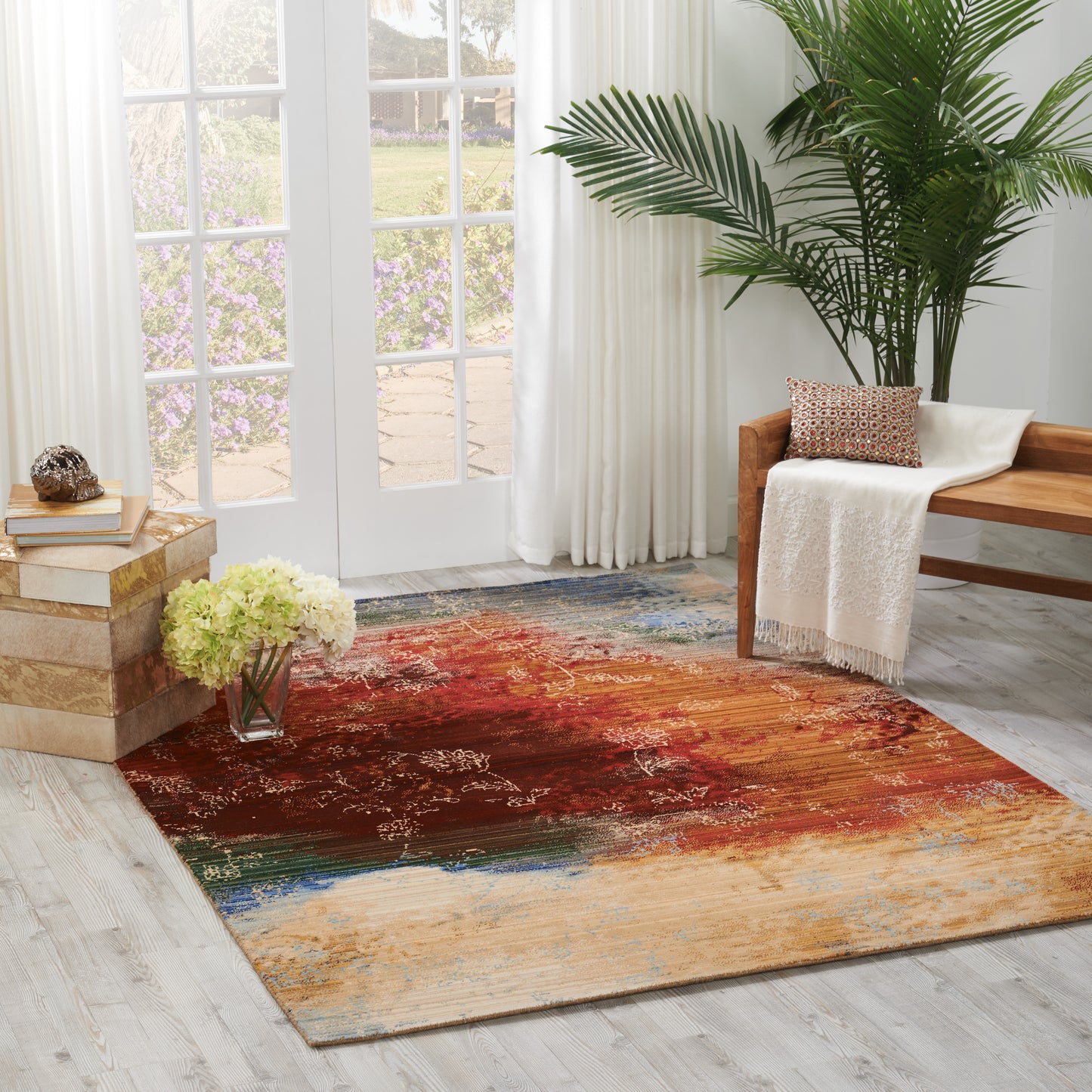 Nourison Home Rhapsody RH016 Autumn  Transitional Loom Rug