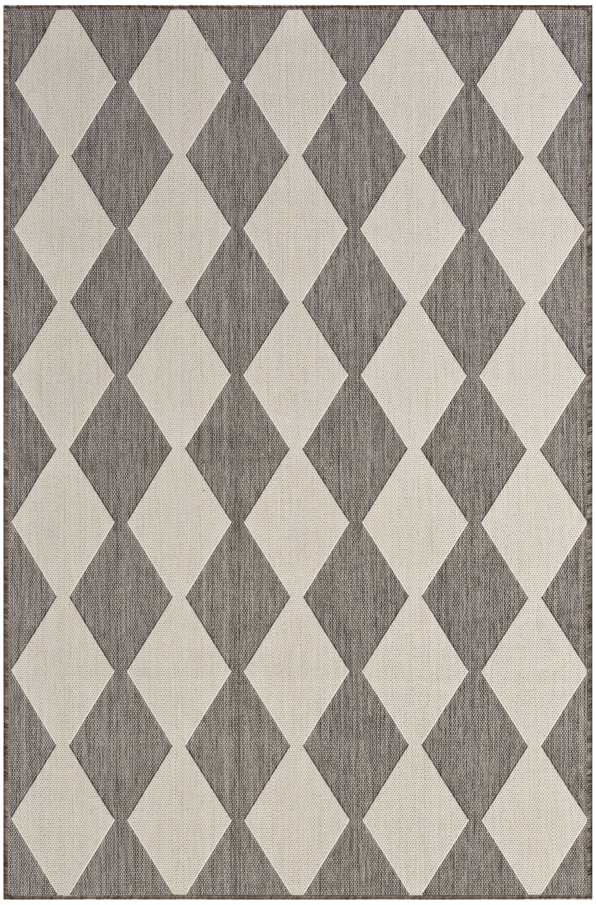 Nourison Home Positano POS04 Charcoal Contemporary Machinemade Rug