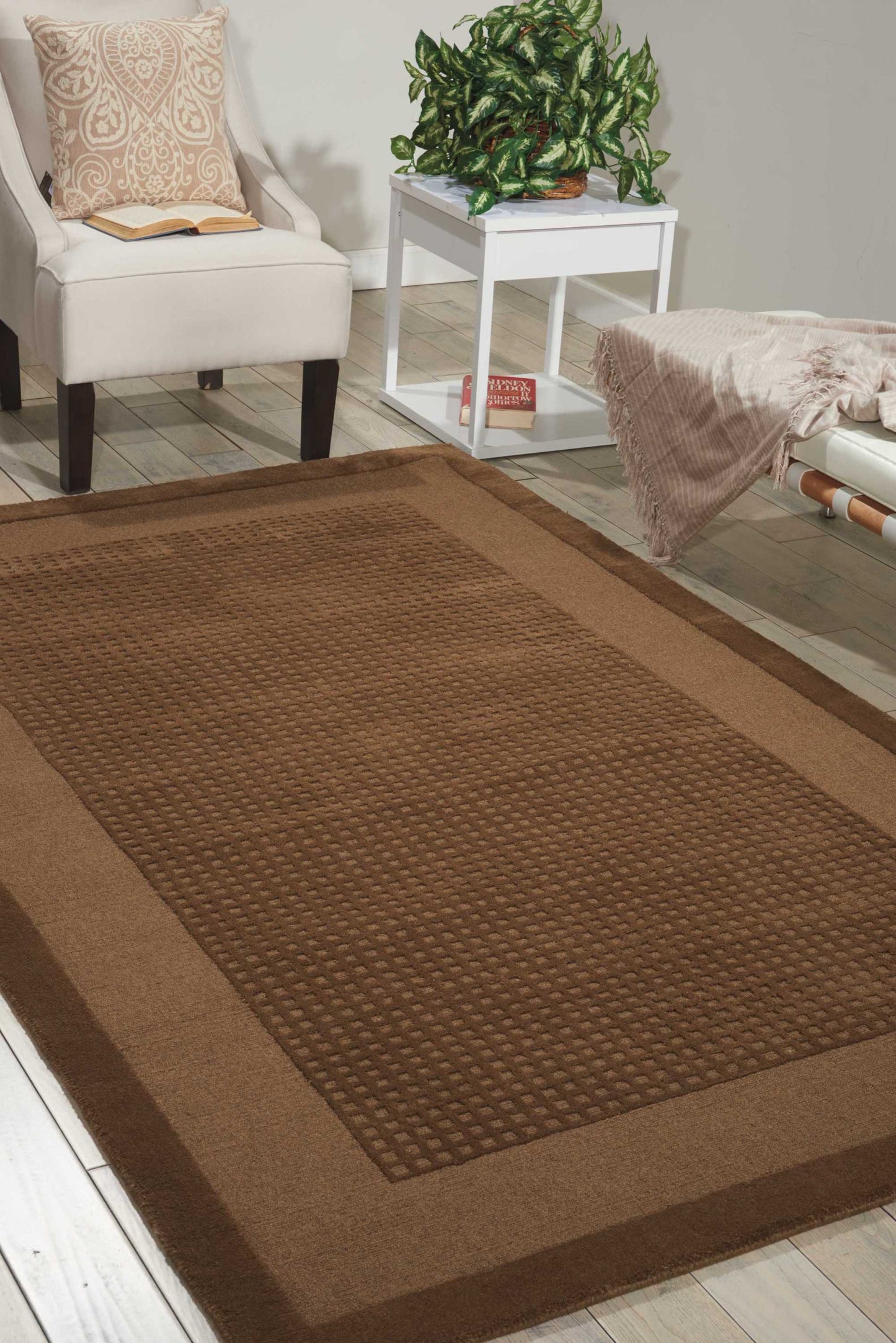 Nourison Home Westport WP20 Mocha  Transitional Loom Rug