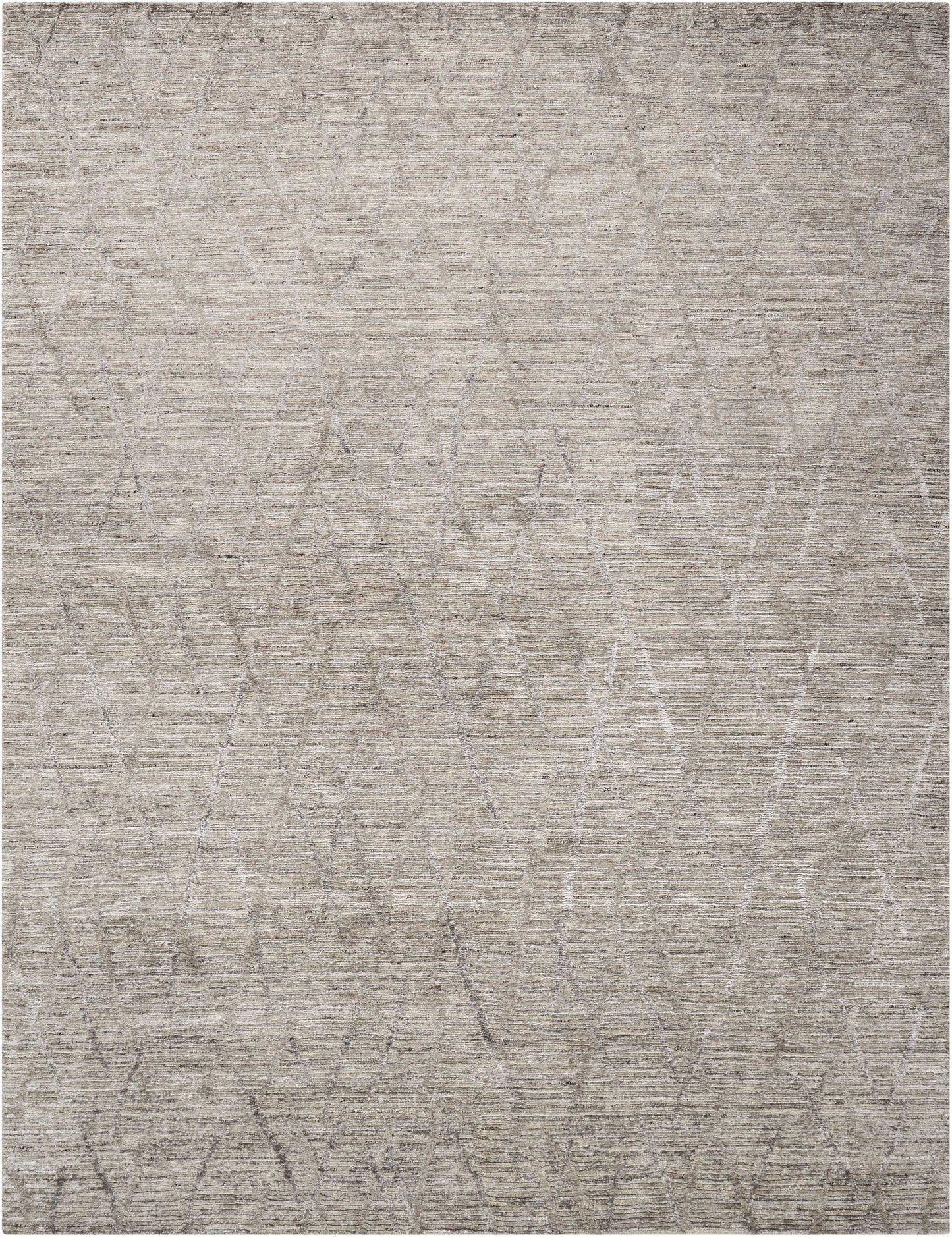 Nourison Home OCEAN OCP02 Ash  Contemporary Knotted Rug