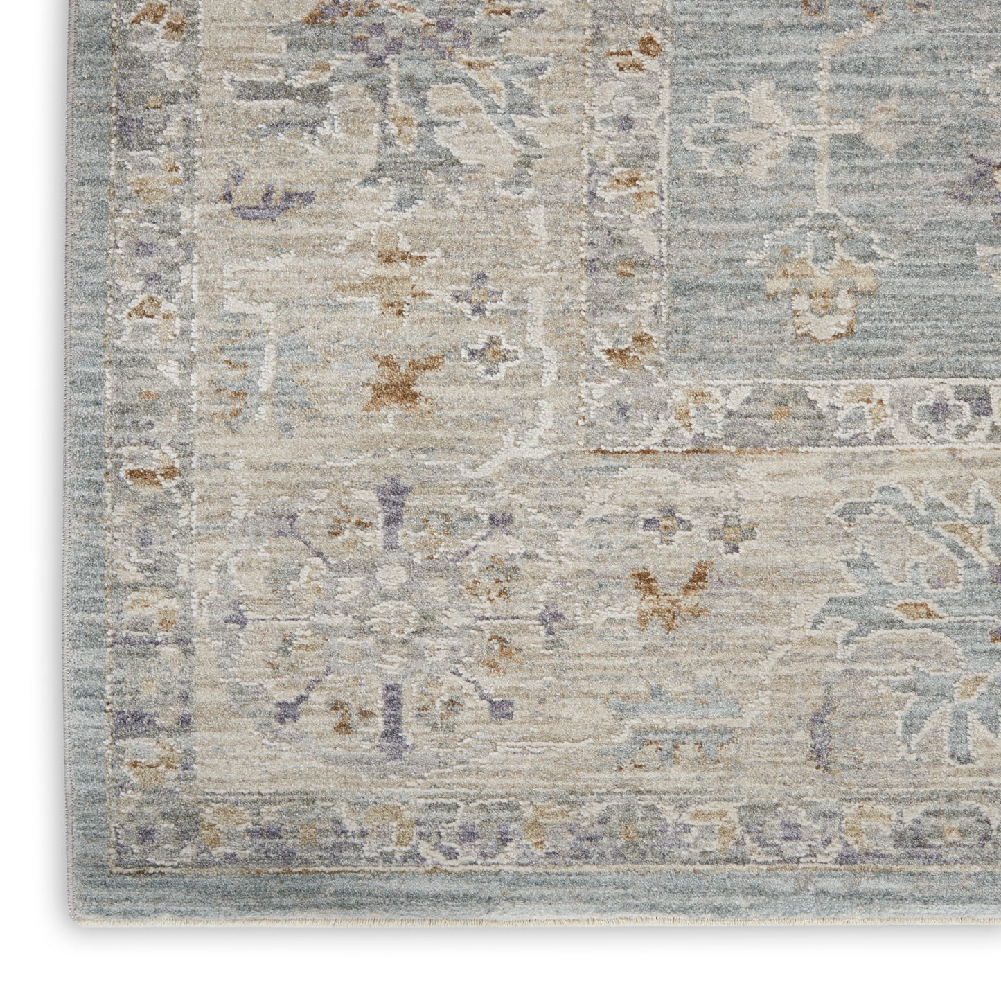 Nourison Home Infinite IFT05 Blue  Traditional Machinemade Rug