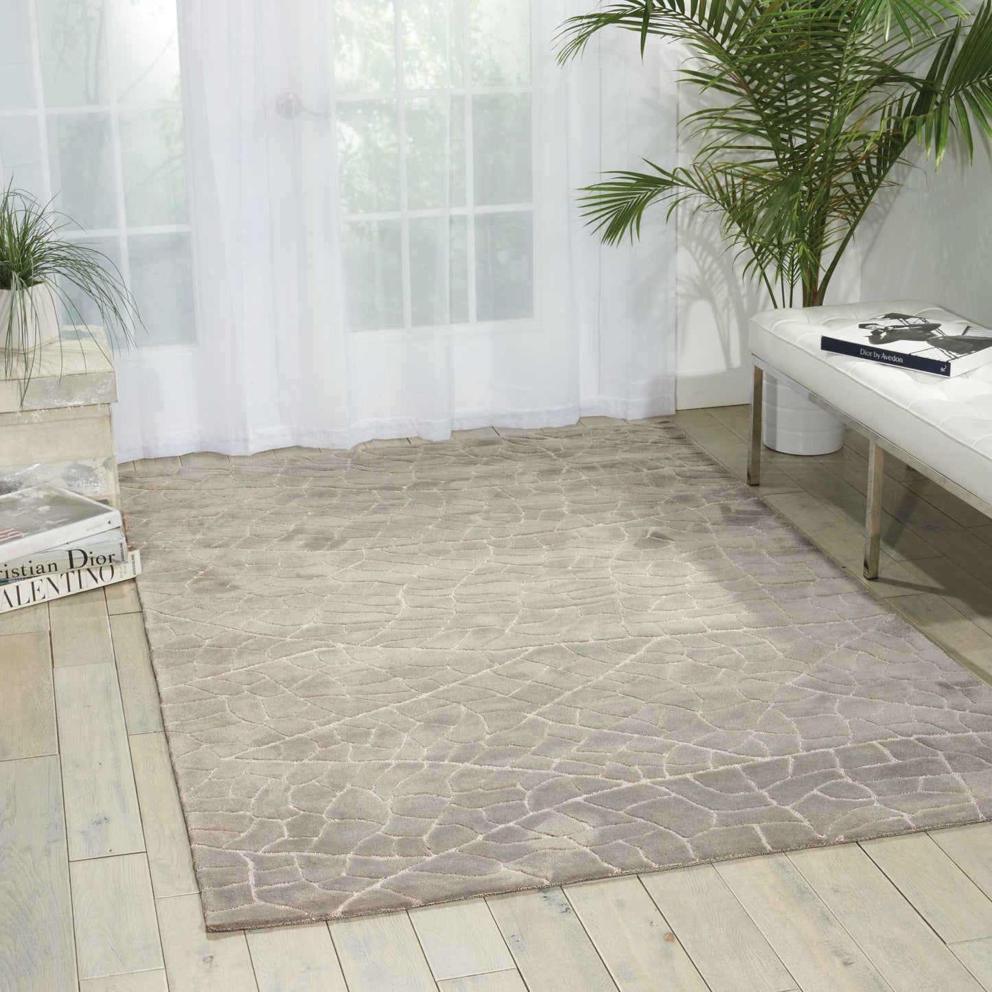 Nourison Home Escalade ESC01 Granite  Contemporary Tufted Rug