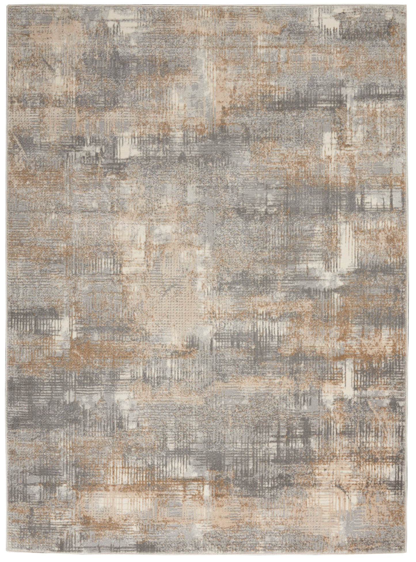 Calvin Klein Ck950 Rush CK951 Grey Beige  Contemporary Machinemade Rug