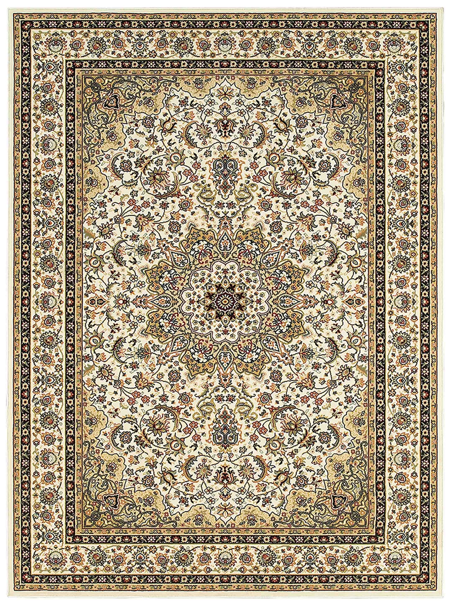 Oriental Weavers KASHAN 119W1 Ivory Traditional Machinemade Rug