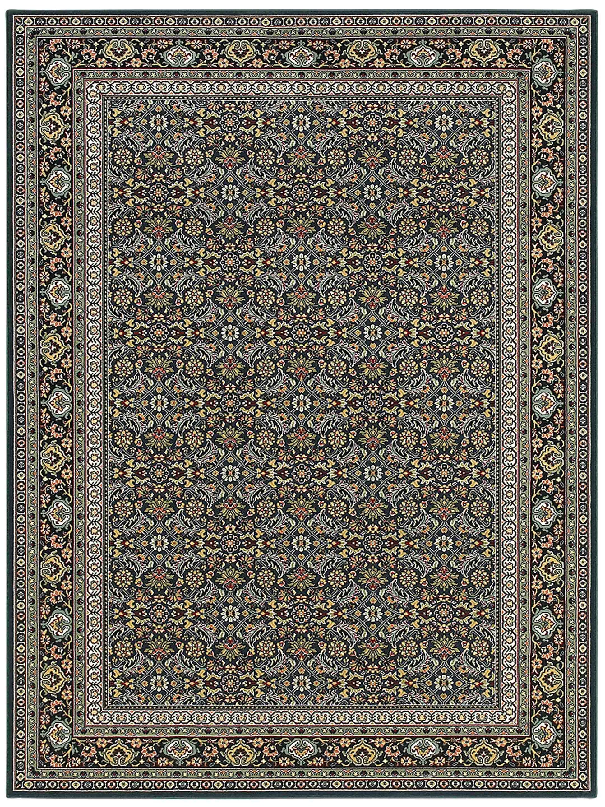 Oriental Weavers KASHAN 180L1 Navy Traditional Machinemade Rug