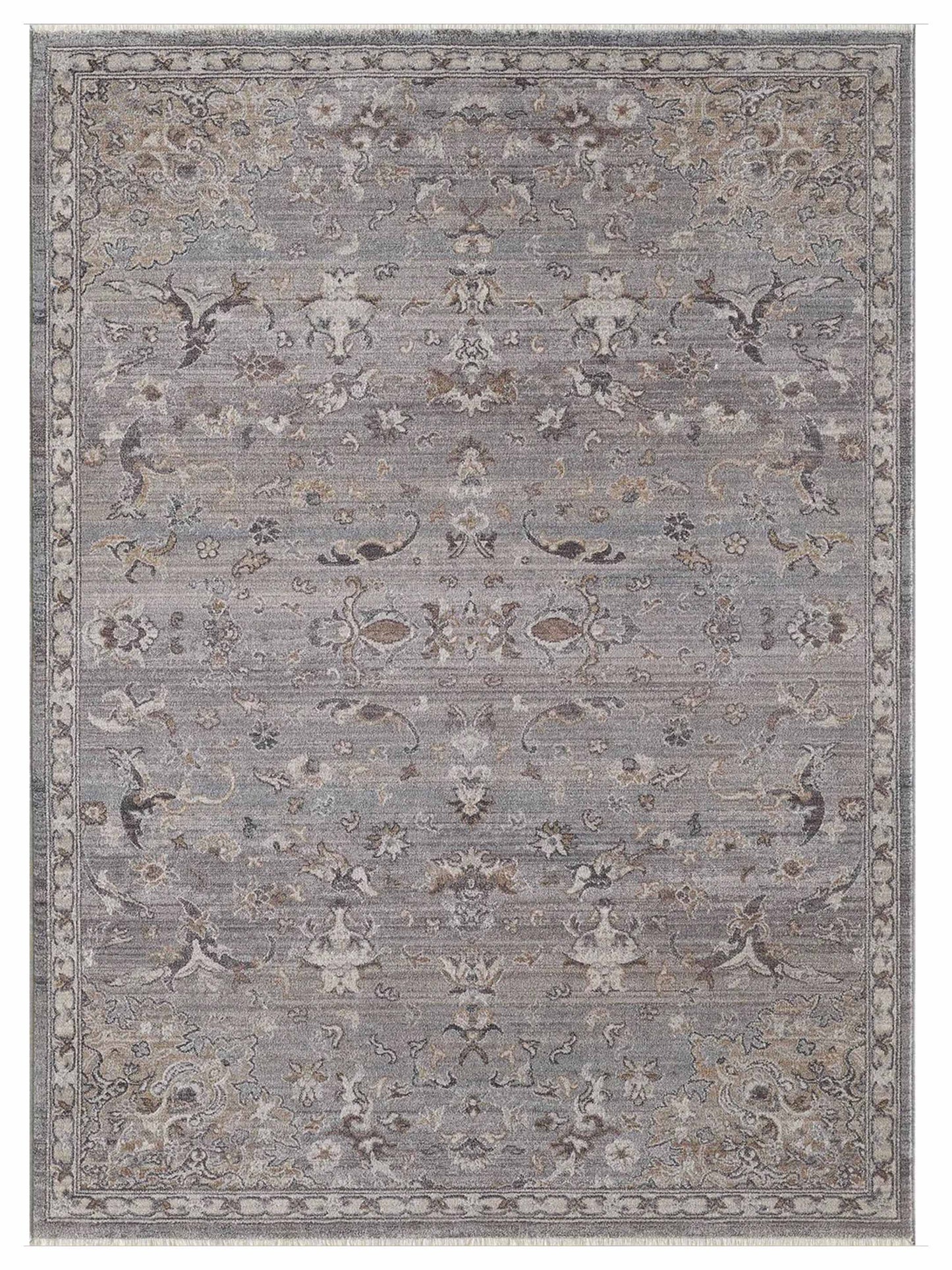 KAS Adele 8802 Grey Traditional Machinemade Rug