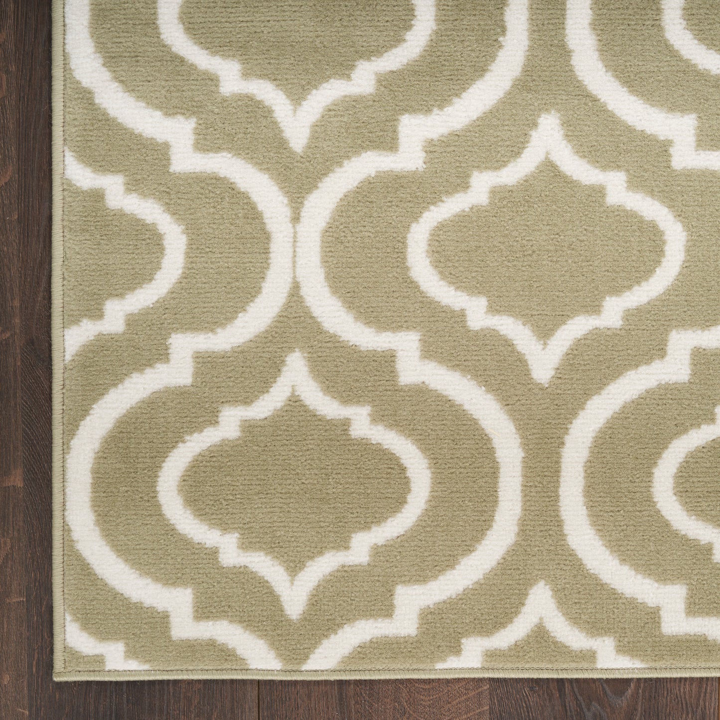 Nourison Home Jubilant JUB19 Olive  Transitional Machinemade Rug