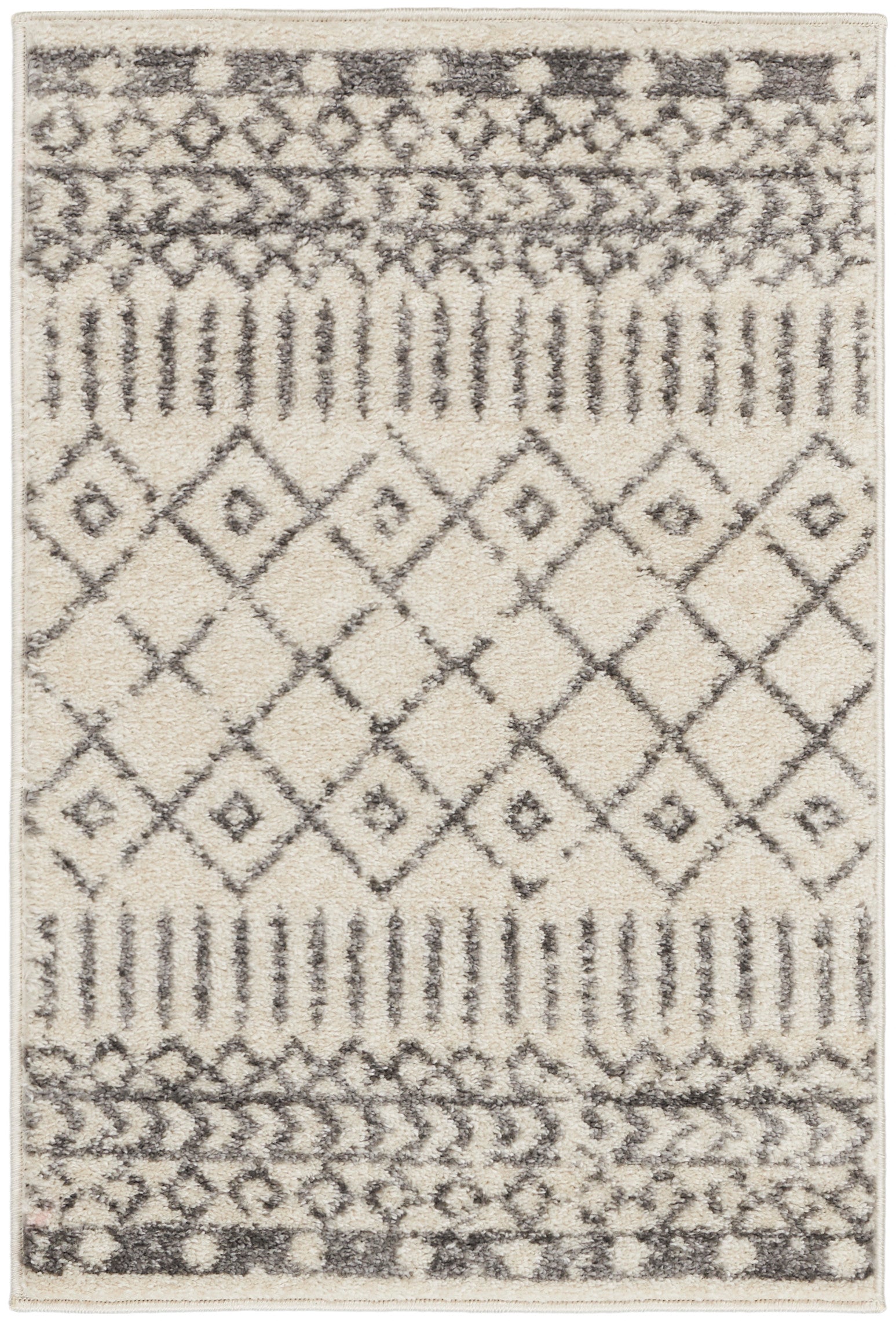 Nourison Home Passion PSN42 Ivory Grey Transitional Machinemade Rug