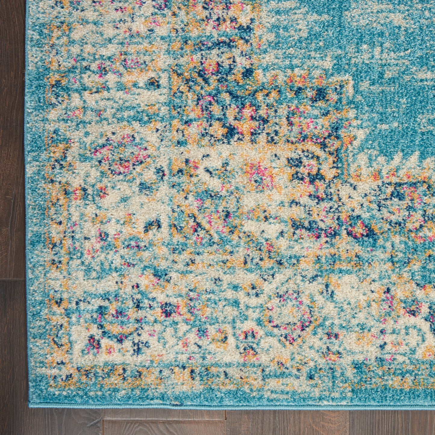 Nourison Home Passion PSN03 Light Blue  Transitional Machinemade Rug