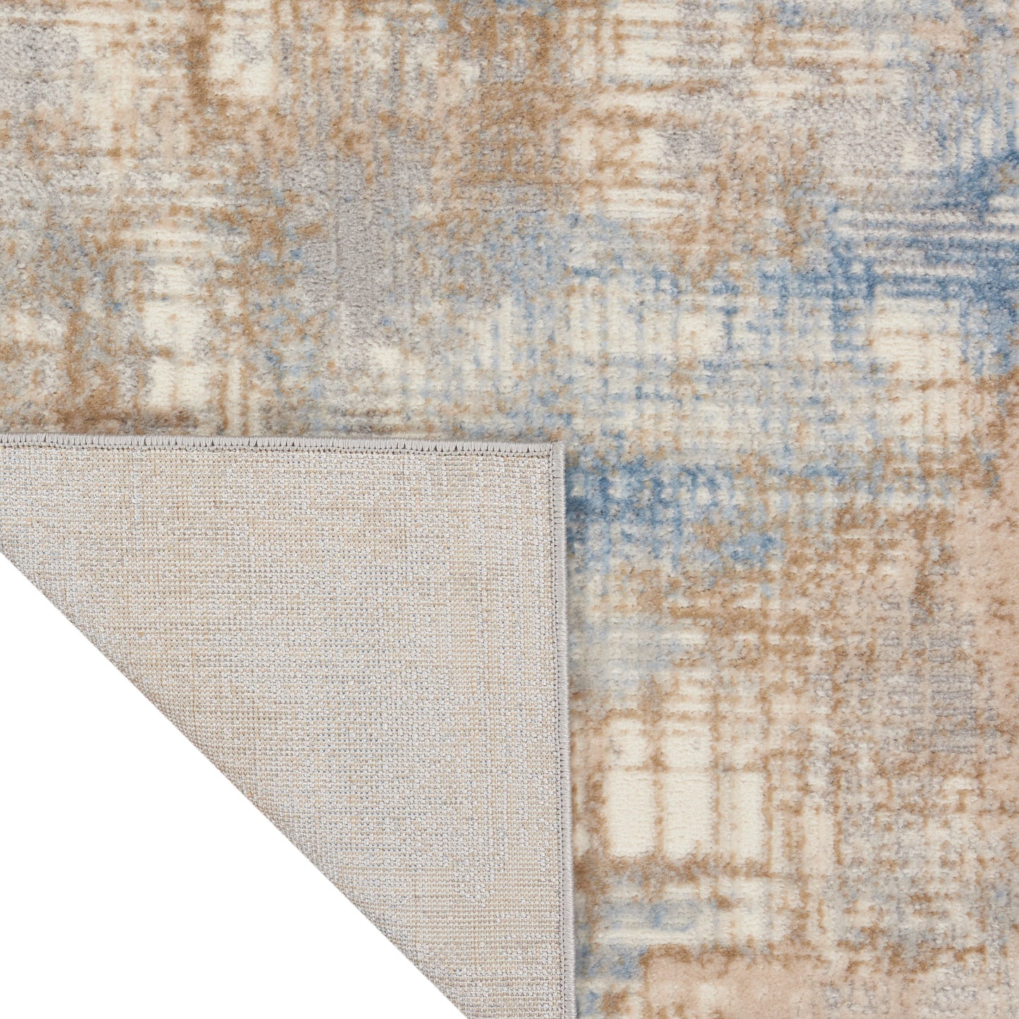 Calvin Klein Ck950 Rush CK951 Blue Beige  Contemporary Machinemade Rug