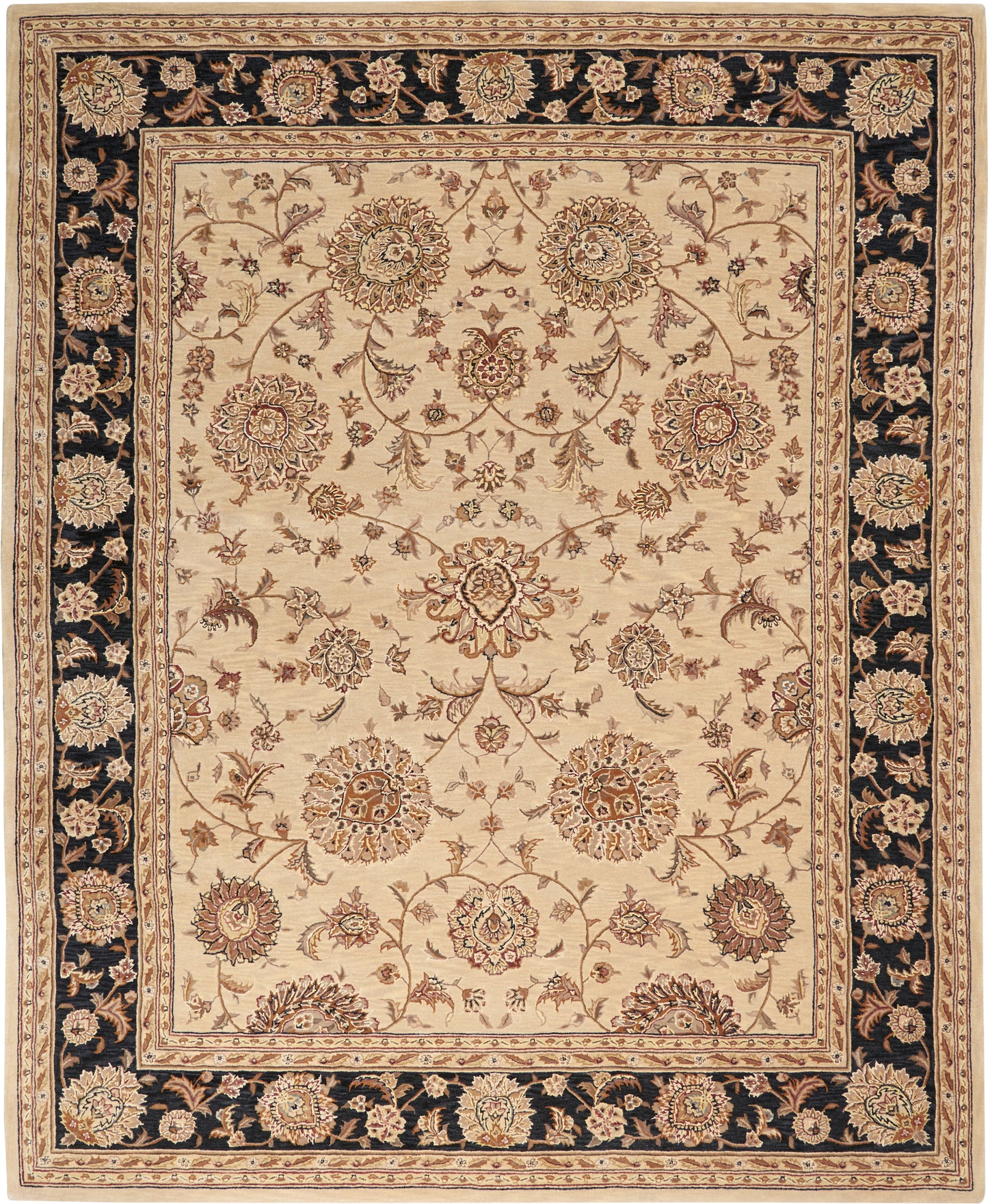 Nourison Home Nourison 2000 2207 Beige  Traditional Tufted Rug