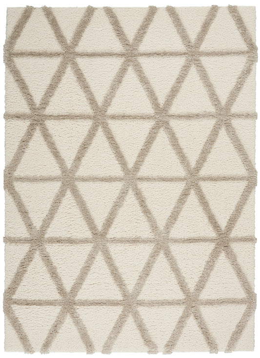 Nourison Home Highlands HND01 Beige Contemporary Machinemade Rug