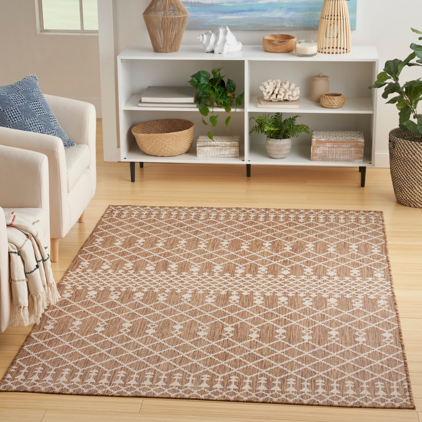 Nourison Home Positano POS02 Jute  Contemporary Machinemade Rug