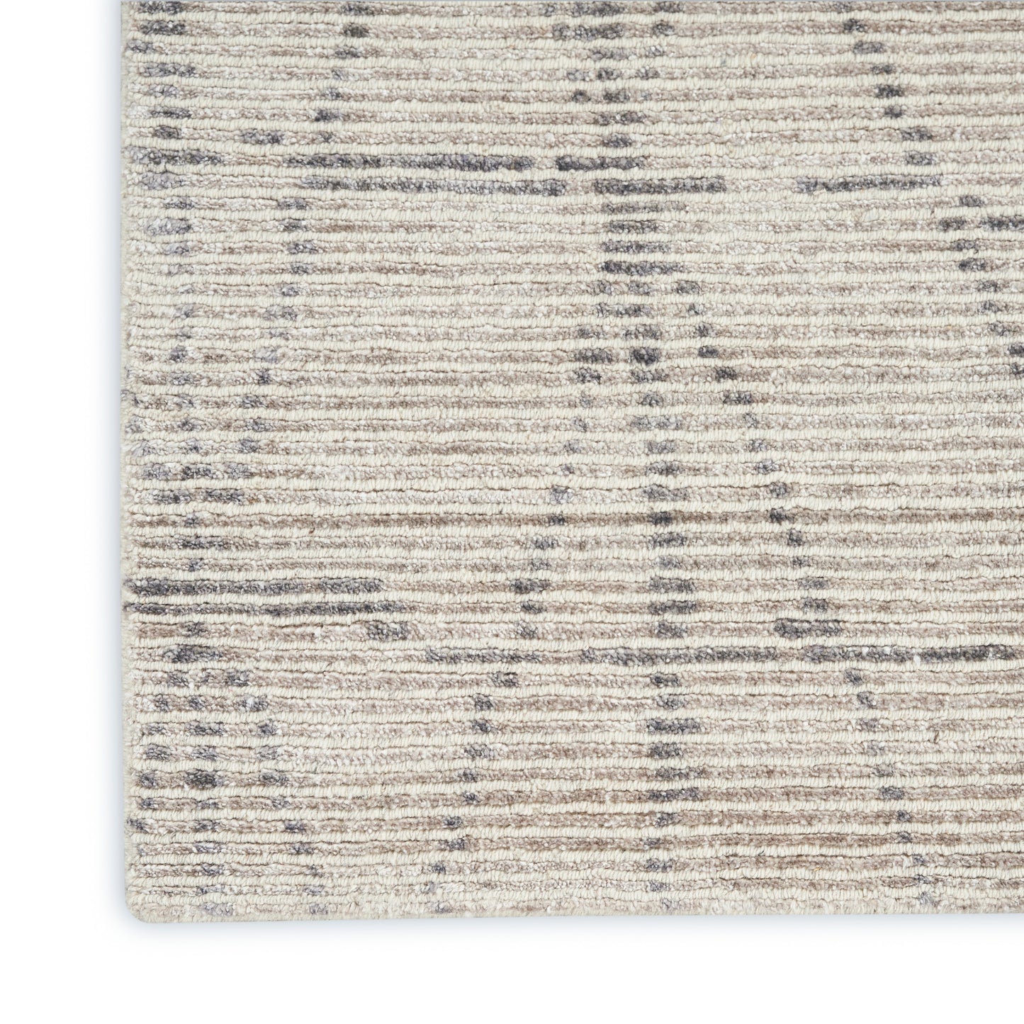 Nourison Home Ellora ELL02 Stone  Contemporary Knotted Rug