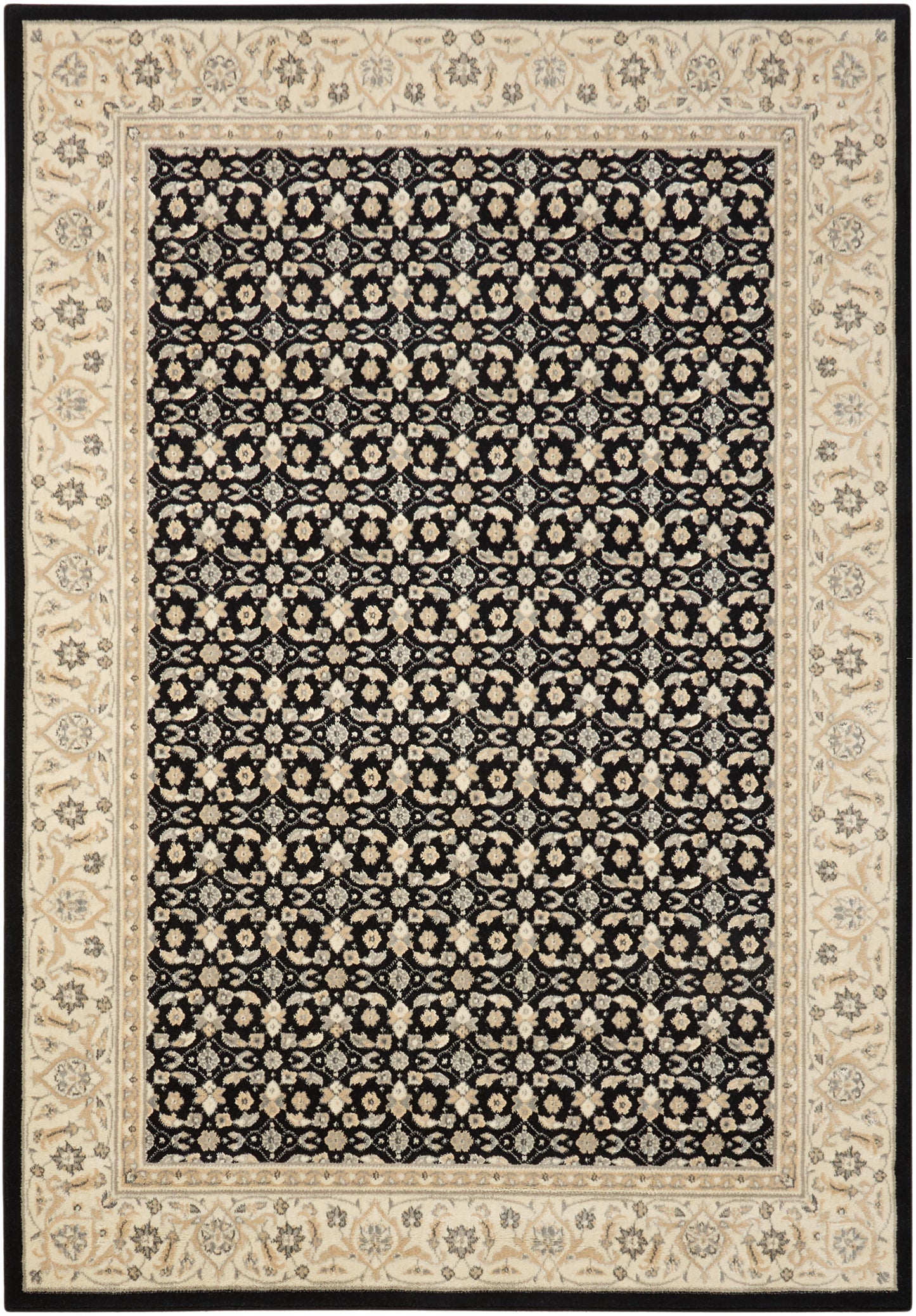 Nourison Home Persian Empire PE26 Black  Traditional Loom Rug