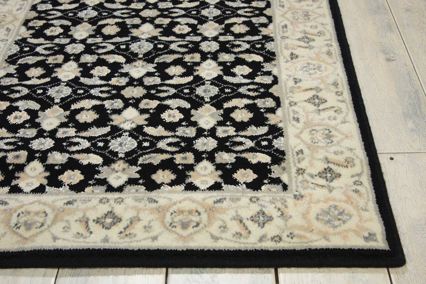 Nourison Home Persian Empire PE26 Black  Traditional Loom Rug