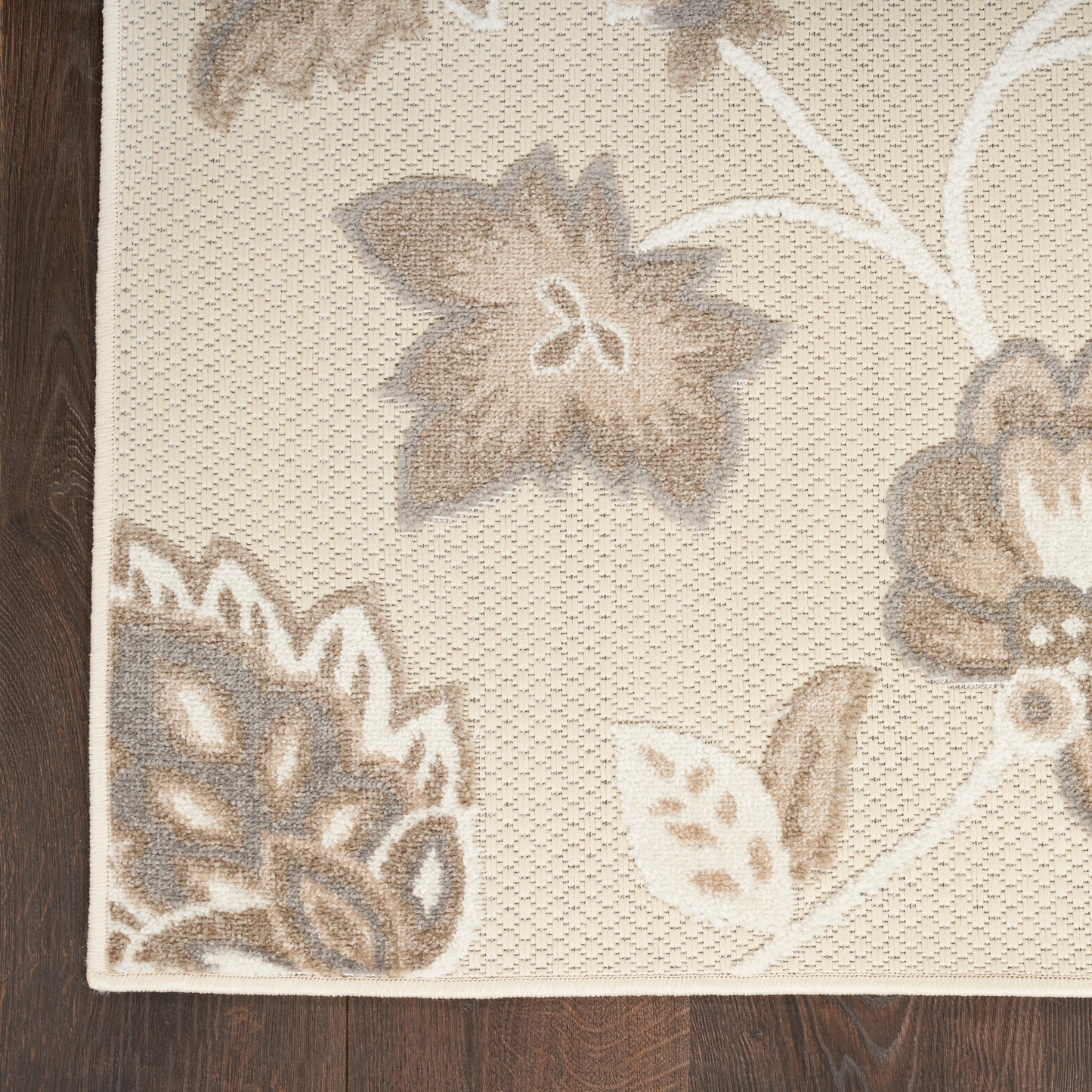 Nourison Home Aloha ALH31 Beige  Contemporary Machinemade Rug