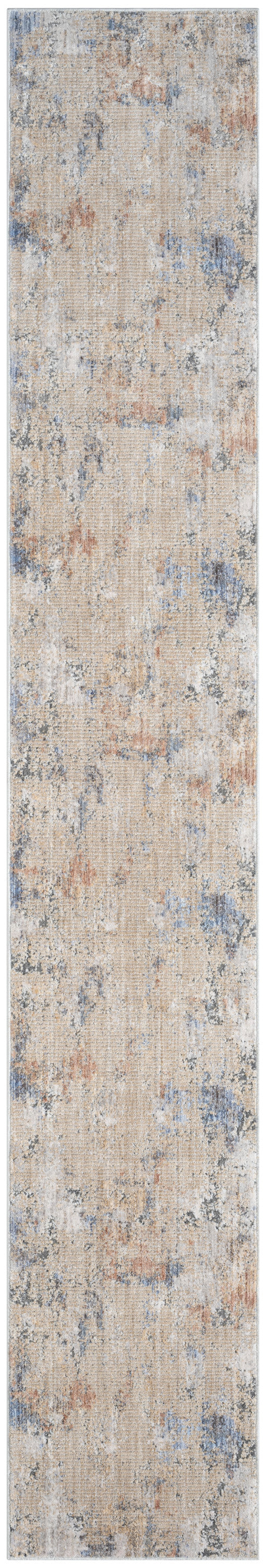 Nourison Home Abstract Hues ABH01 Beige Grey  Contemporary Machinemade Rug