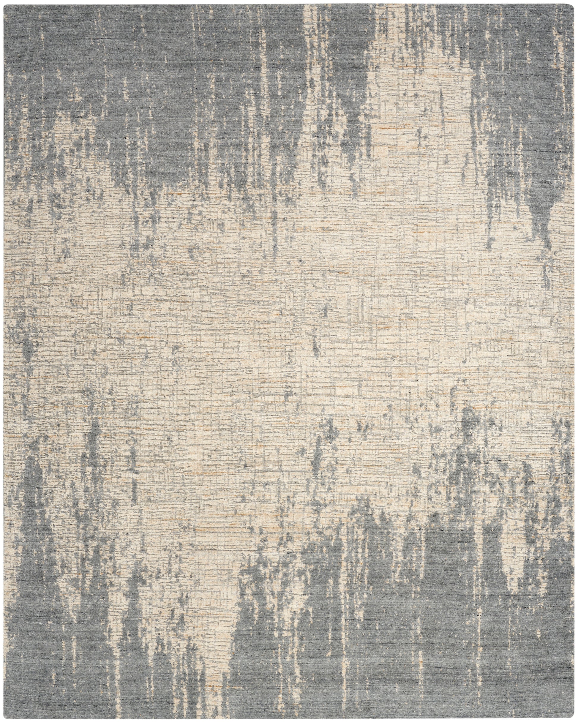 Nourison Home Harmony HAY03 Slate Beige Contemporary  Rug