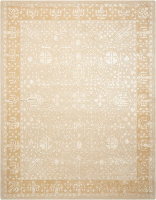 Nourison Home Symphony SYM09 Gold Oak  Traditional Tufted Rug