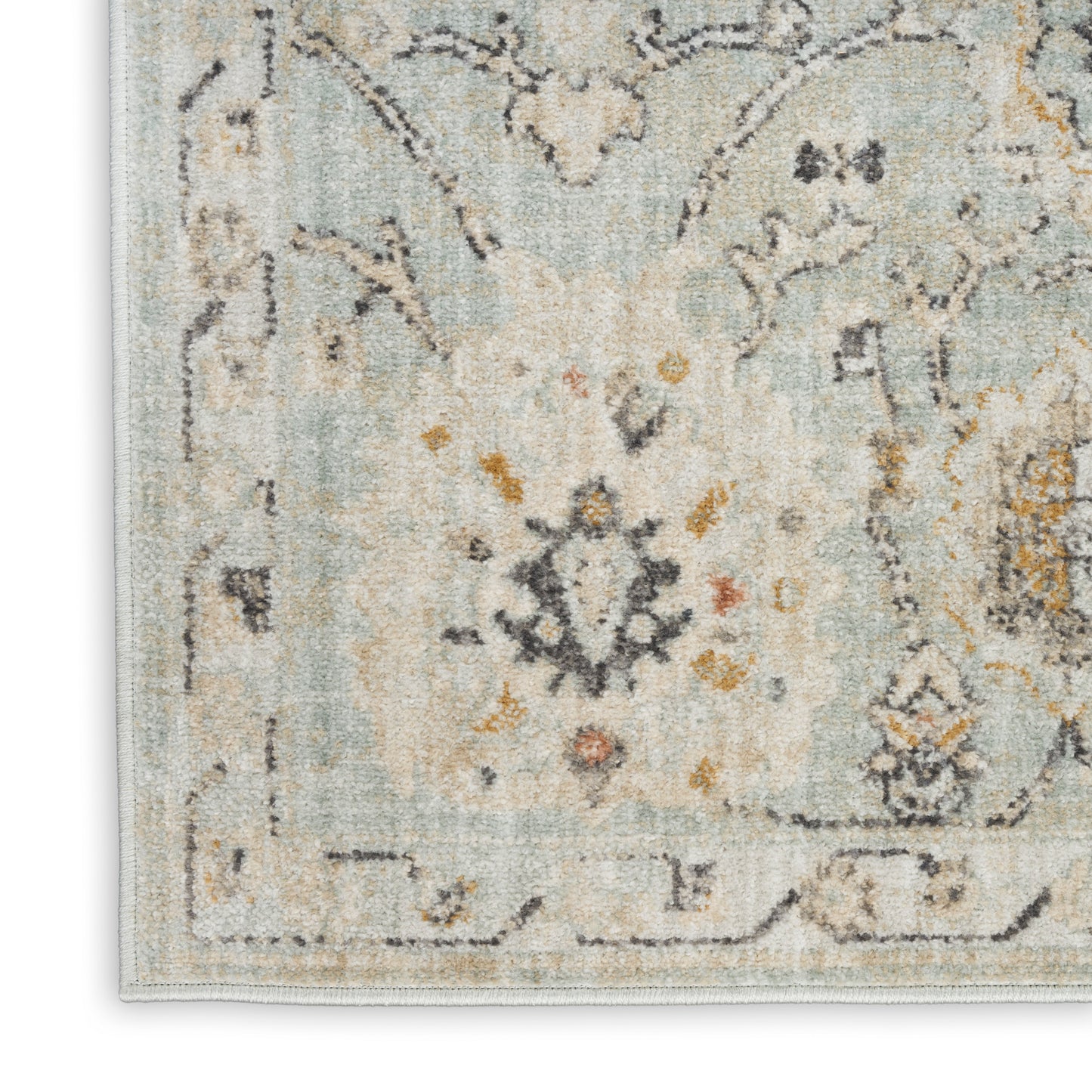 Nourison Home Oushak Home OUS01 Mint  Traditional Woven Rug