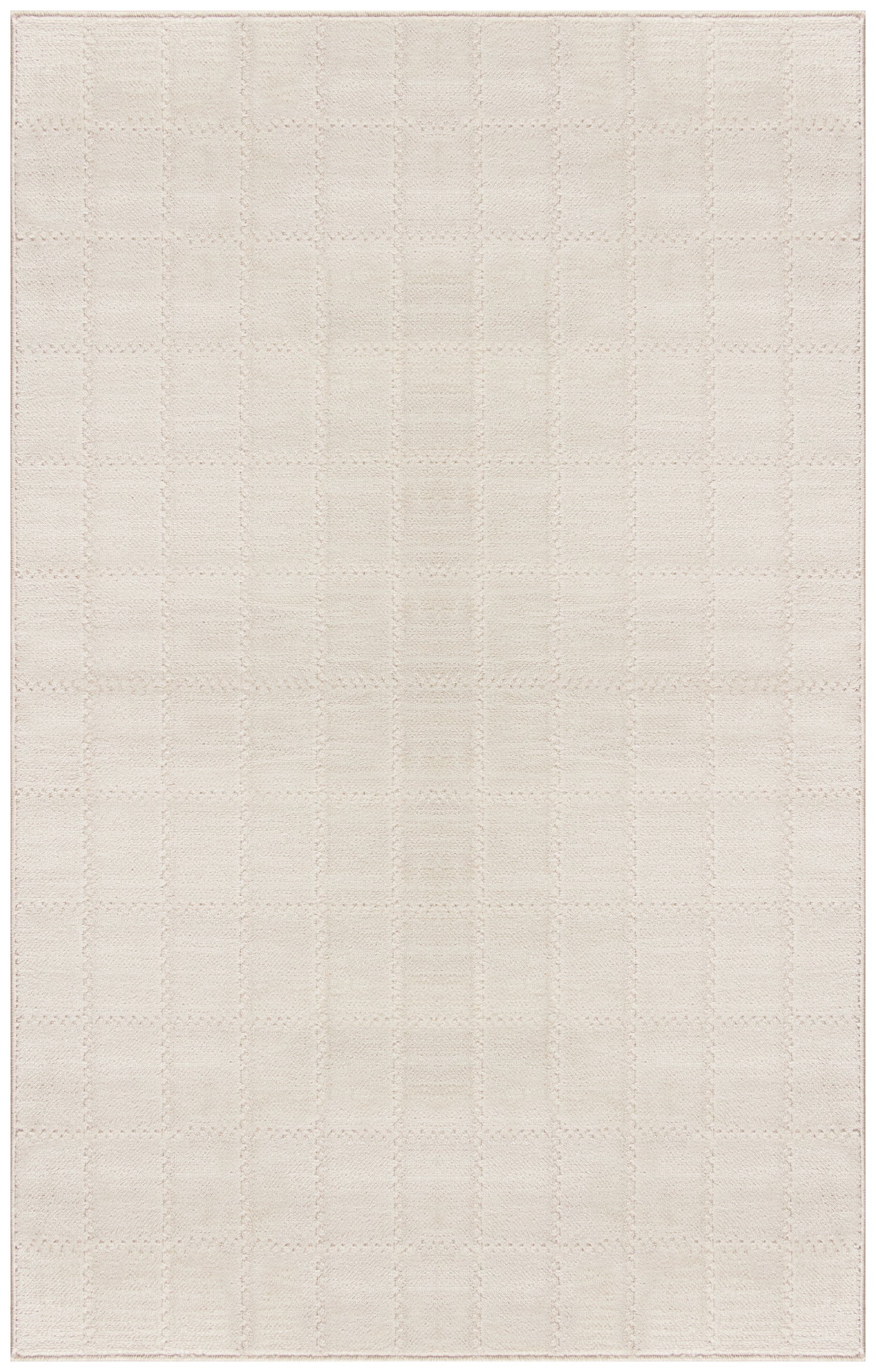 Nourison Home Serenity Home SRH05 Ivory Cream  Contemporary Woven Rug