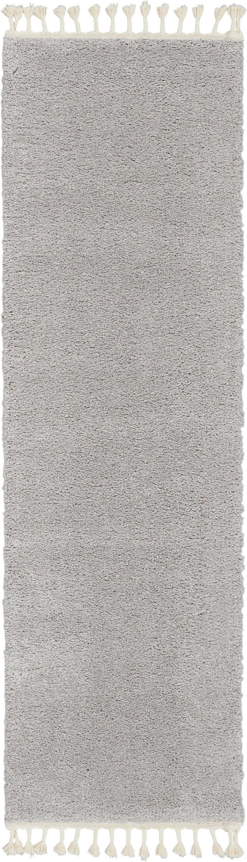 Nourison Home Serenity Shag SRS04 Lt Grey  Machinemade Rug