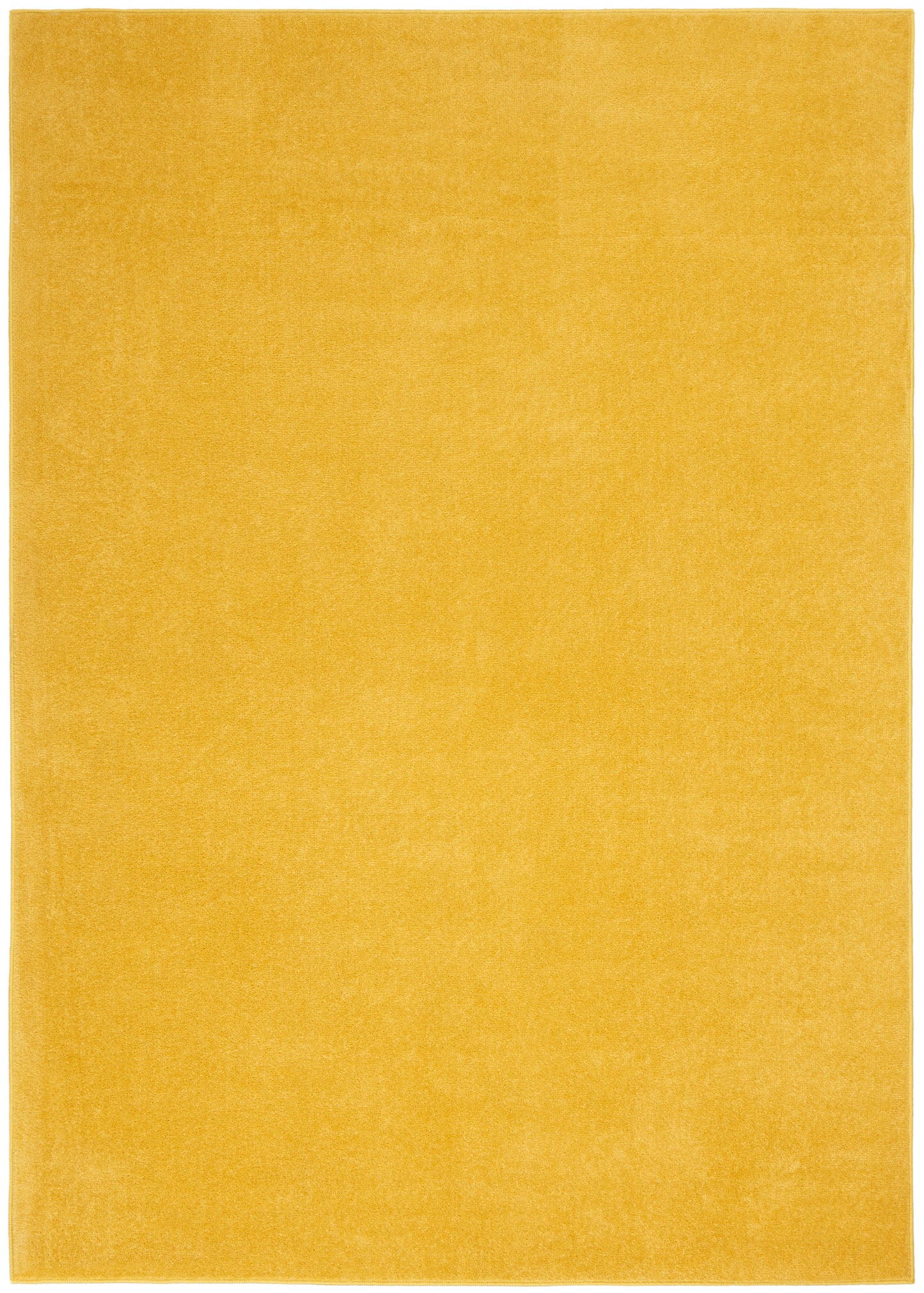 Nourison Home Nourison Essentials NRE01 Yellow  Contemporary Machinemade Rug