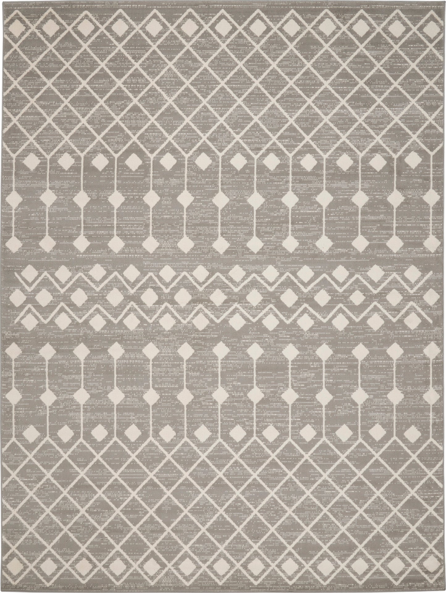 Nourison Home Grafix GRF37 Grey  Transitional Machinemade Rug