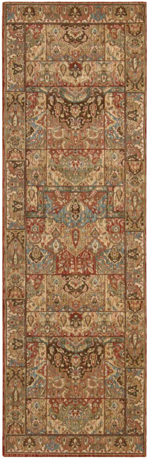 Nourison Home Living Treasures LI02 Multicolor  Traditional Loom Rug