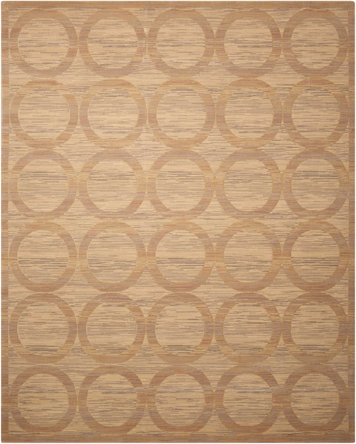 Nourison Home Silken Allure SLK21 Sand  Transitional Loom Rug