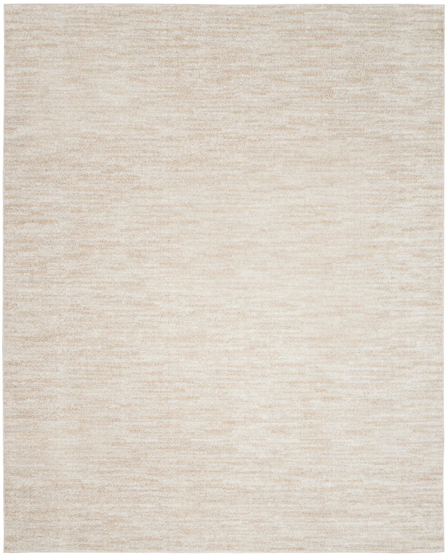 Nourison Home Nourison Essentials NRE01 Ivory Beige  Contemporary Machinemade Rug