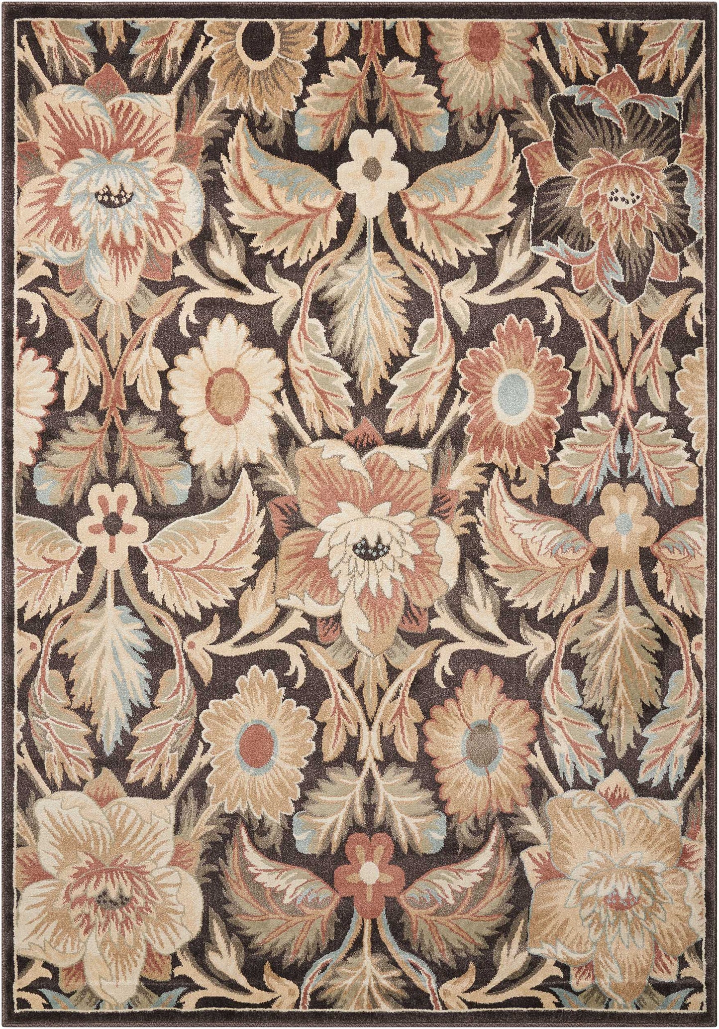 Nourison Home Walden WAL02 Bistre  Transitional Machinemade Rug