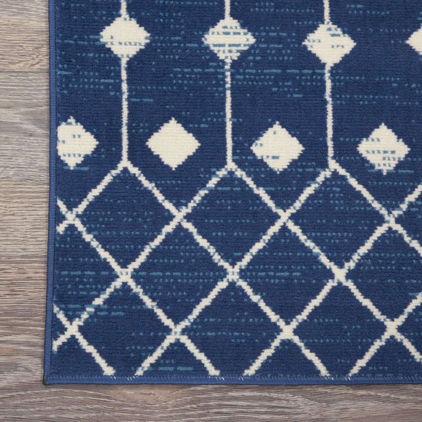 Nourison Home Grafix GRF37 Navy  Transitional Machinemade Rug