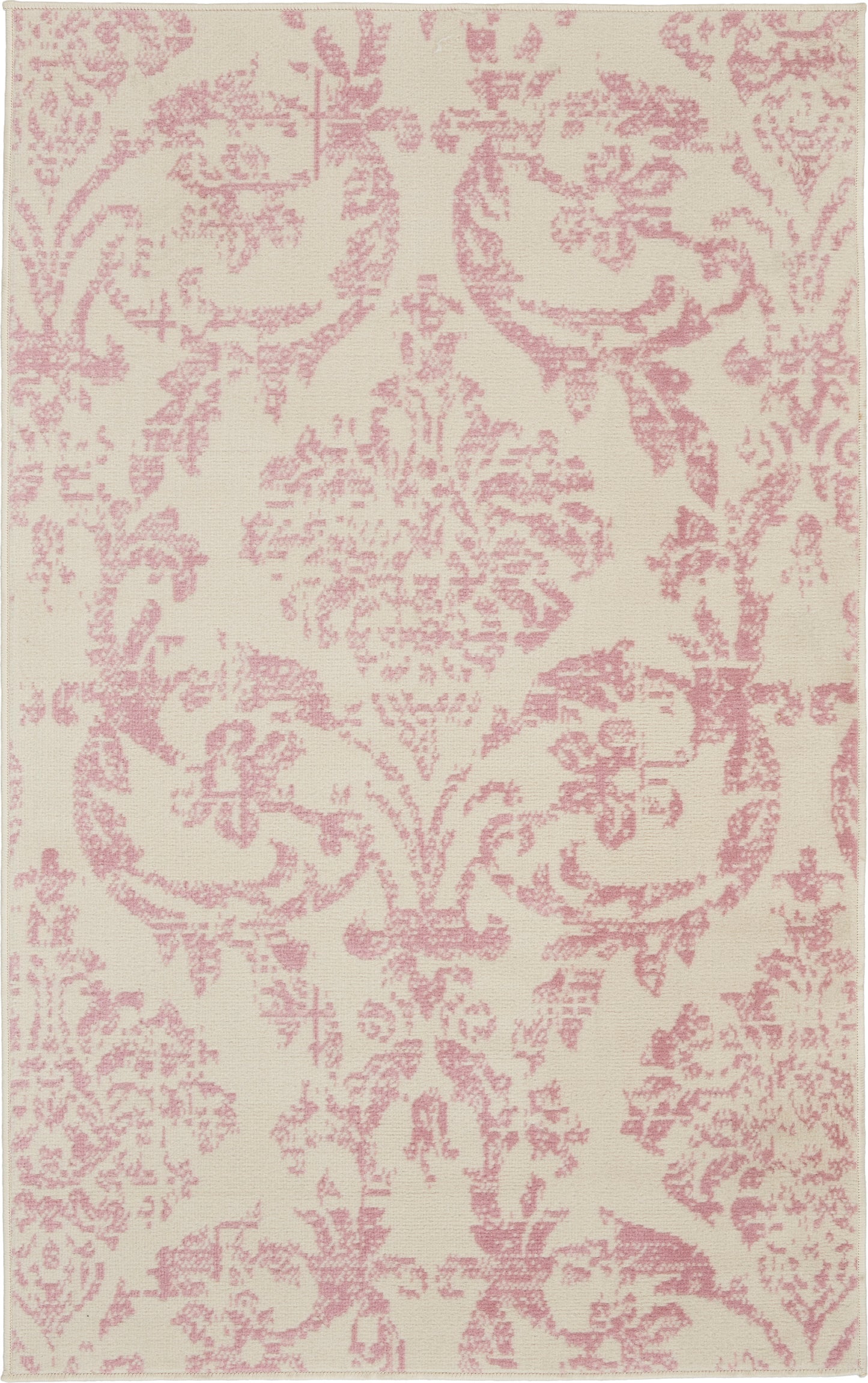 Nourison Home Jubilant JUB09 Ivory Pink  Transitional Machinemade Rug