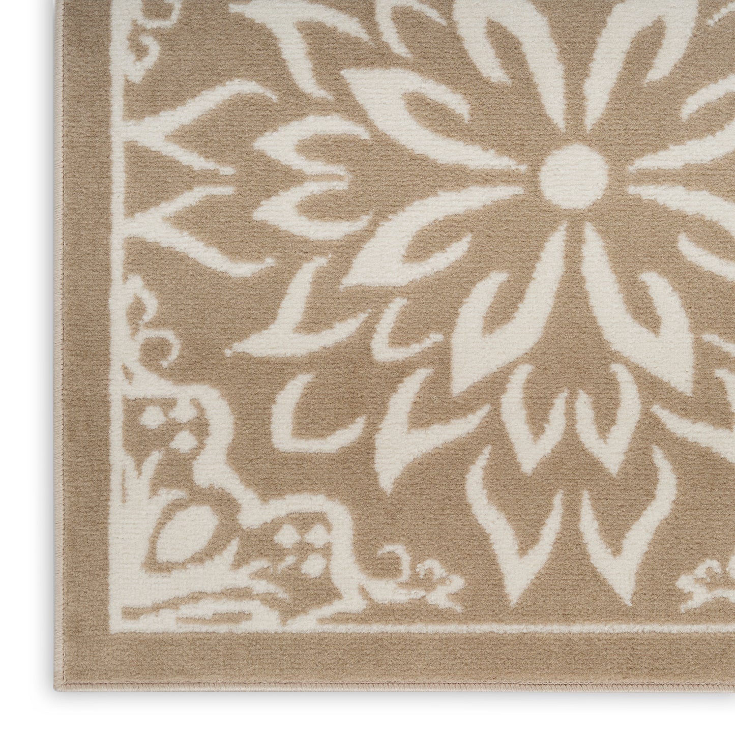 Nourison Home Jubilant JUB06 Taupe  Transitional Machinemade Rug