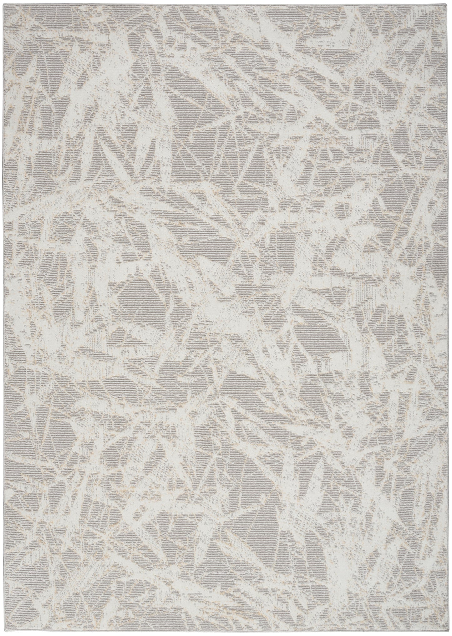 Calvin Klein Ck950 Rush CK956 Grey Ivory  Contemporary Machinemade Rug