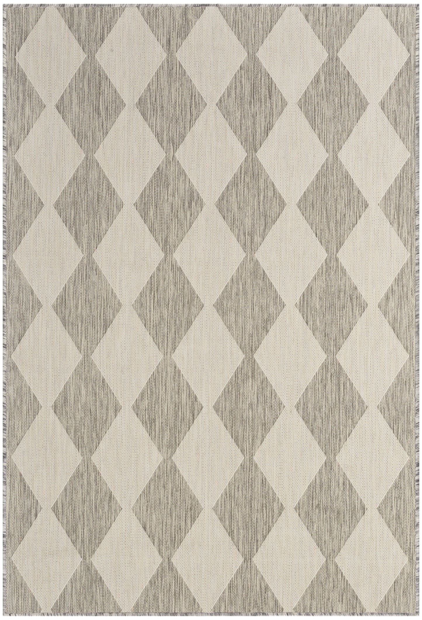 Nourison Home Positano POS04 Light Grey Contemporary Machinemade Rug