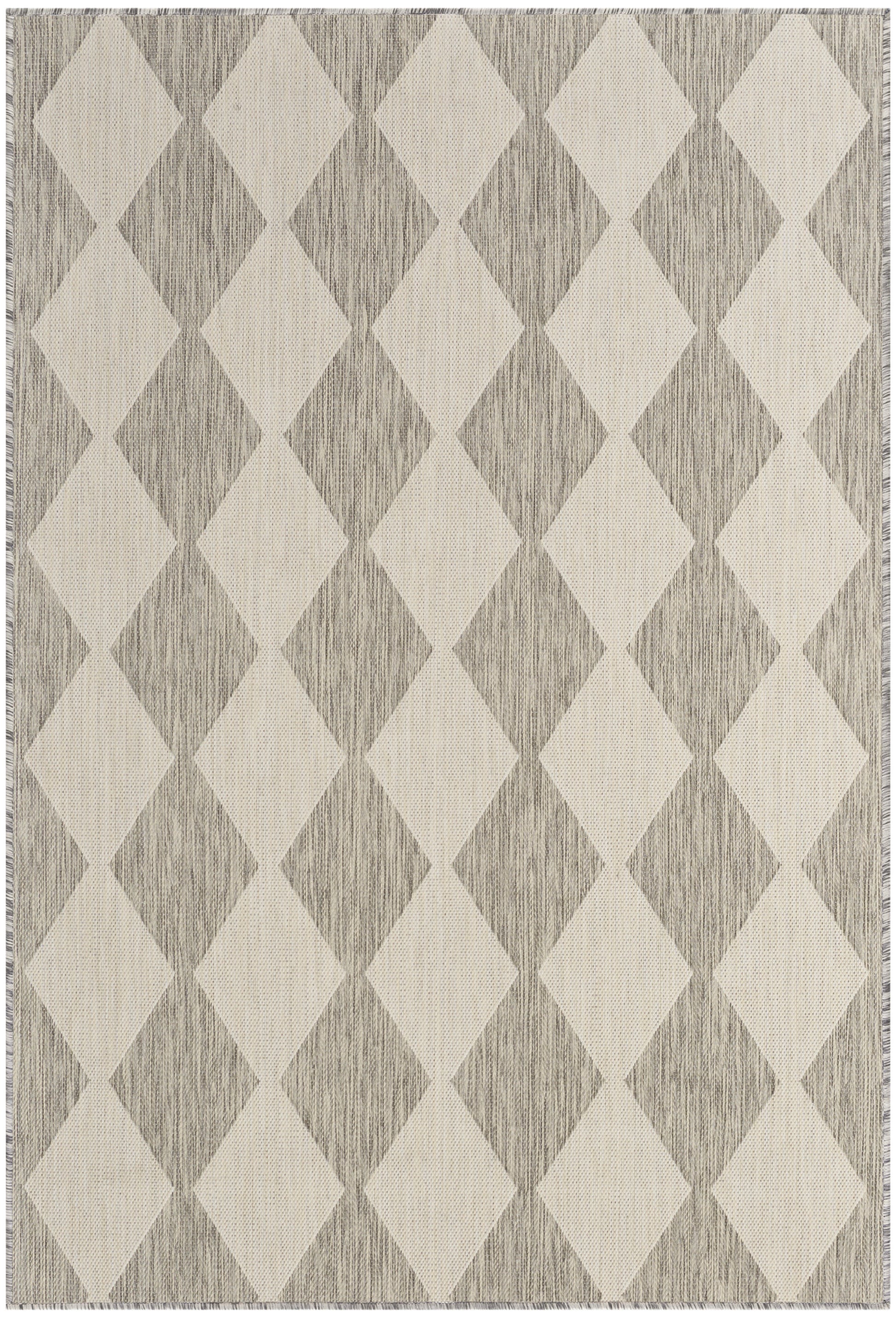 Nourison Home Positano POS04 Light Grey Contemporary Machinemade Rug