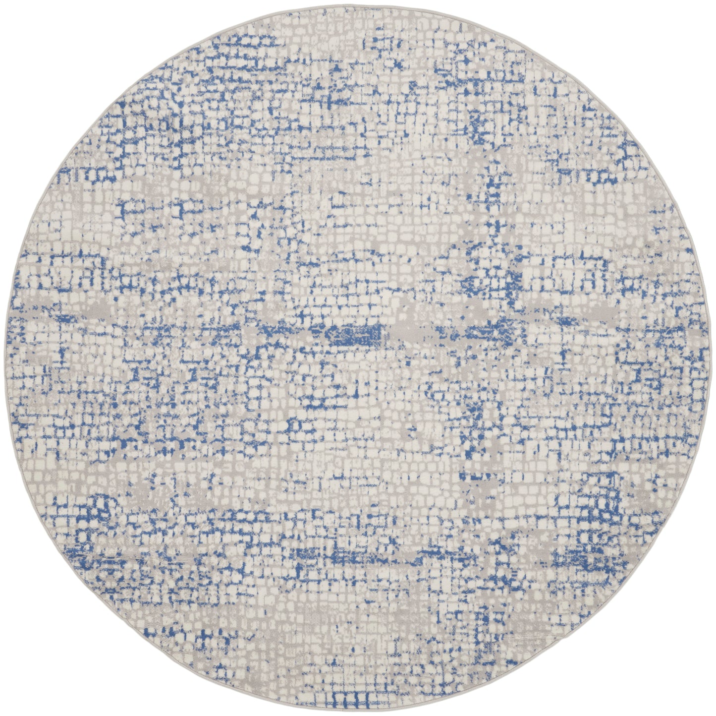 Nourison Home Whimsicle WHS07 Grey Blue  Contemporary Machinemade Rug