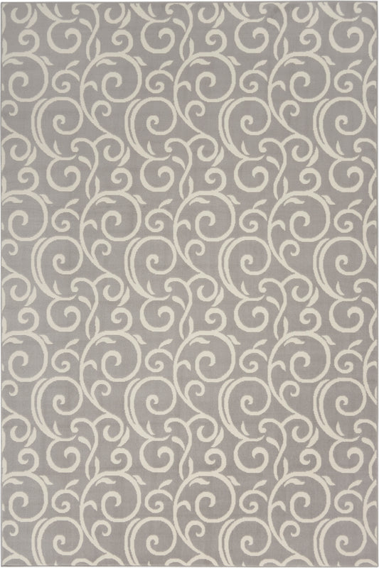 Nourison Home Grafix GRF19 Grey  Contemporary Machinemade Rug