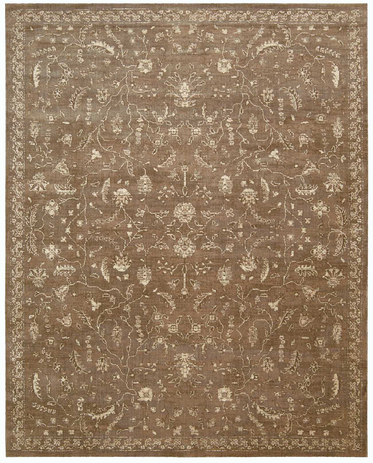 Nourison Home Silk Elements SKE02 Cocoa  Traditional Loom Rug