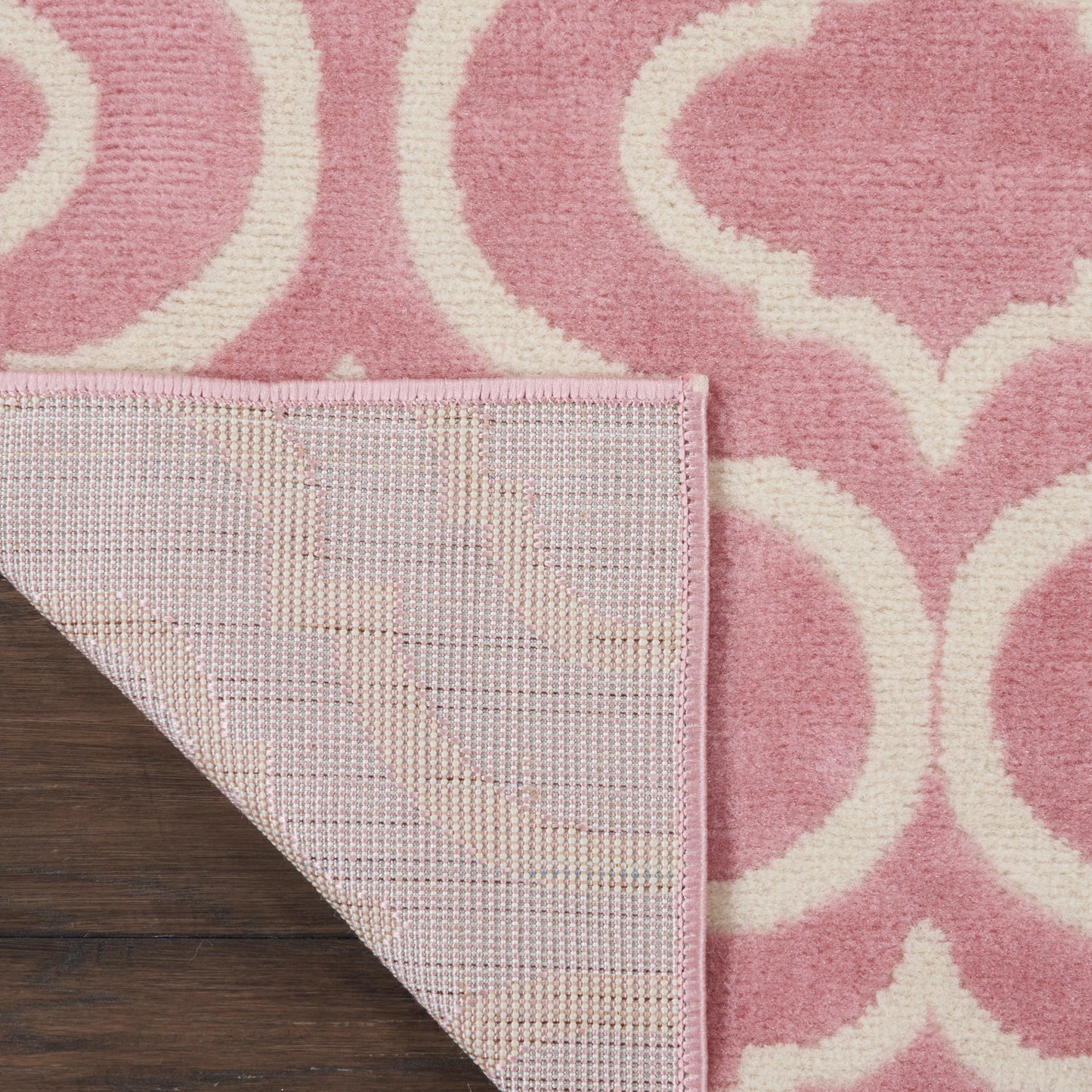 Nourison Home Jubilant JUB19 Pink  Transitional Machinemade Rug