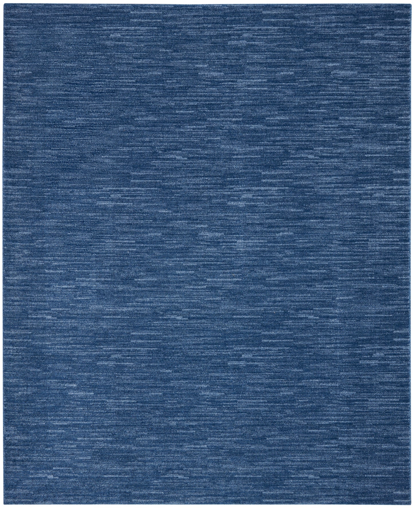 Nourison Home Nourison Essentials NRE01 Navy Blue  Contemporary Machinemade Rug