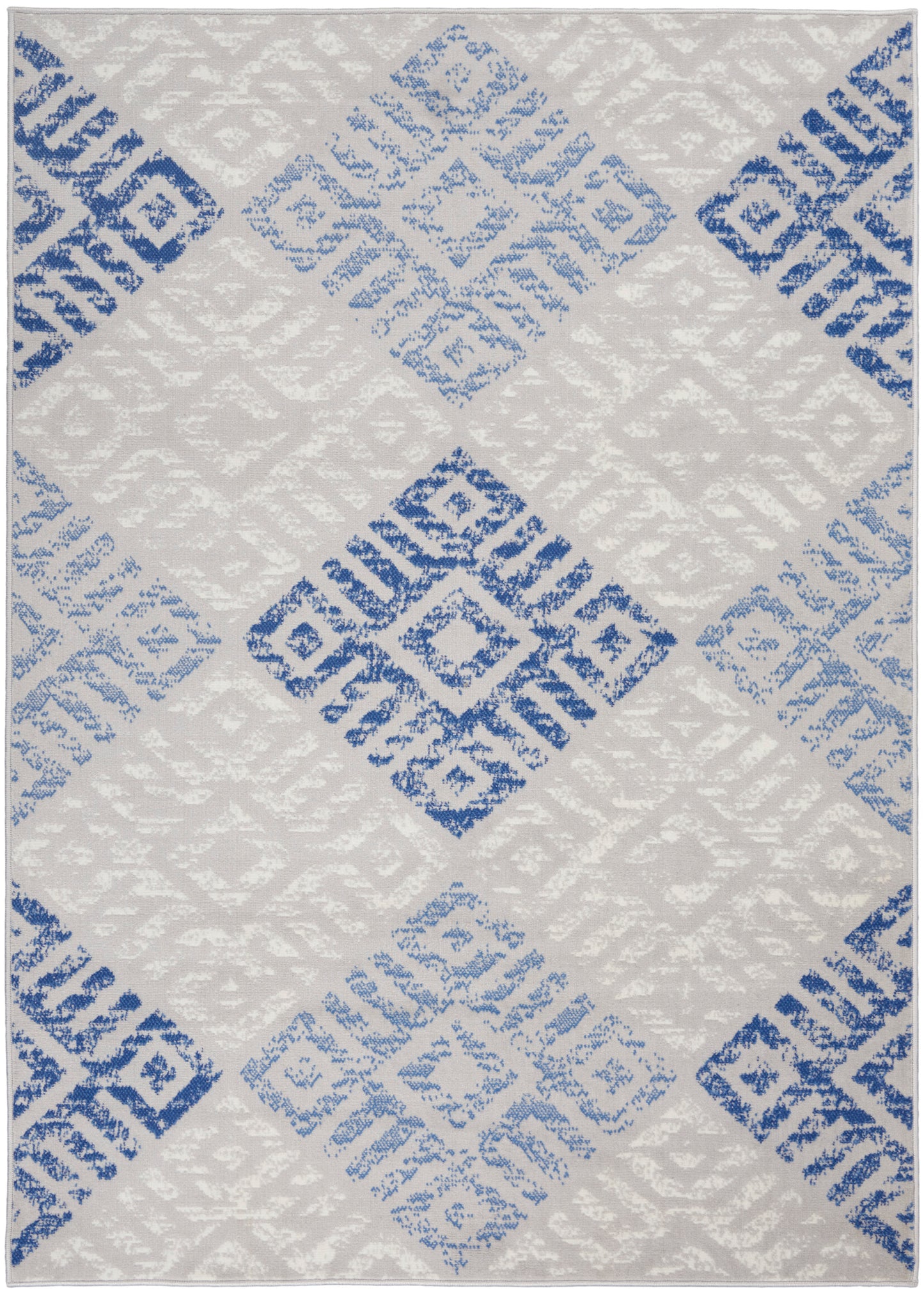 Nourison Home Whimsicle WHS18 Grey Blue  Transitional Machinemade Rug