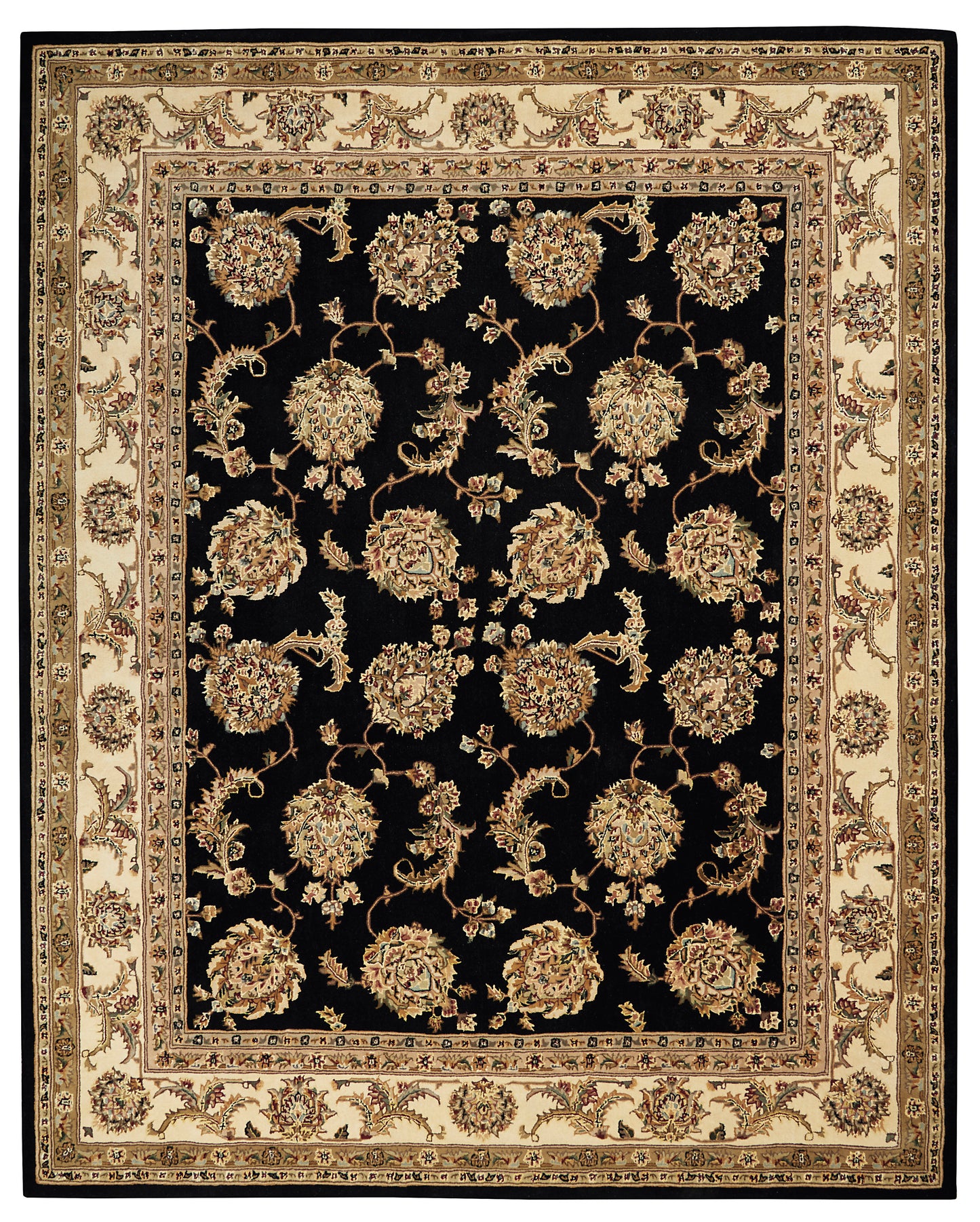 Nourison Home Nourison 2000 2022 Black  Traditional Tufted Rug