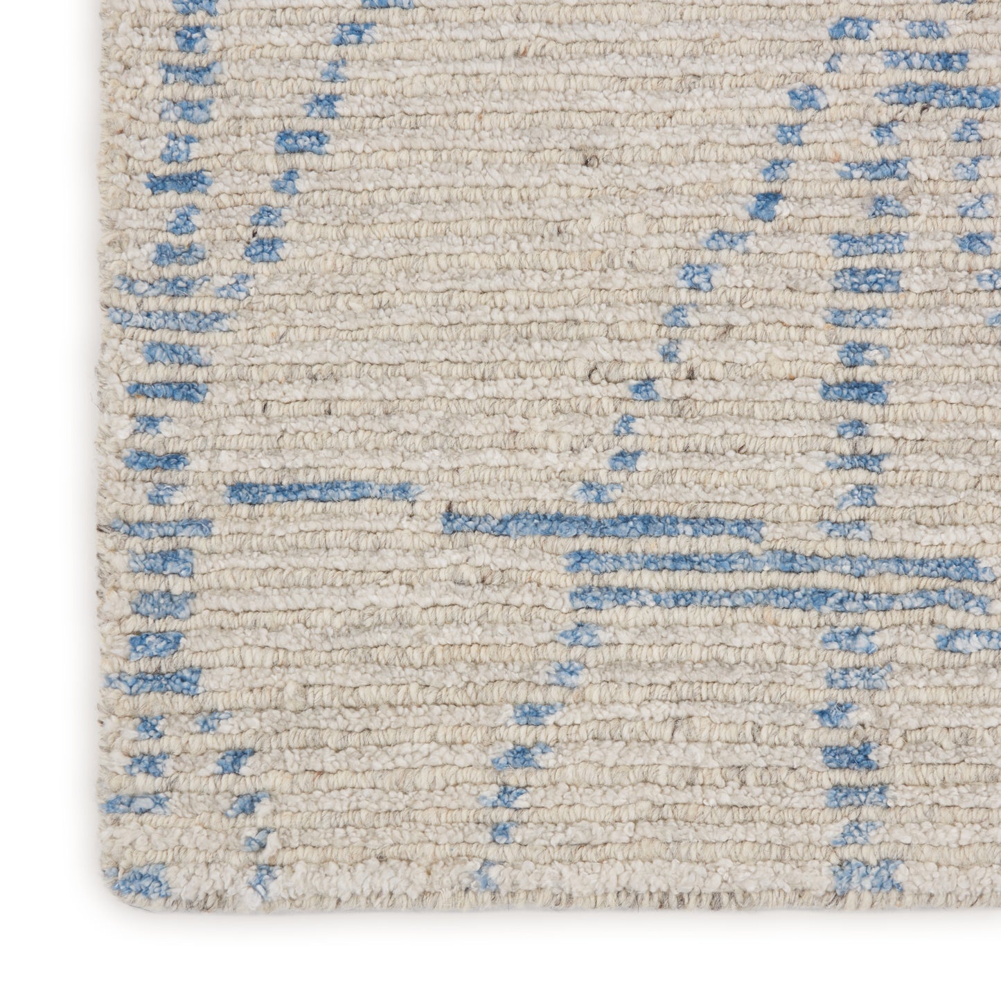 Nourison Home Ellora ELL02 Sky  Contemporary Knotted Rug